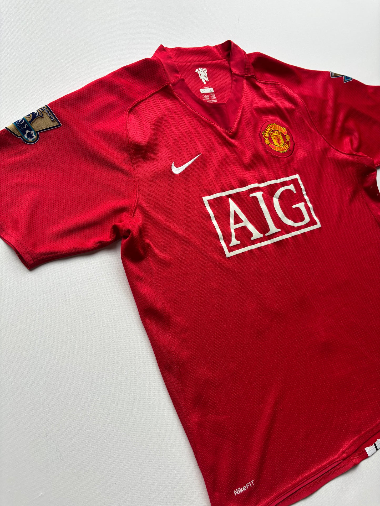 Manchester United Home Shirt 2007/08 (L) Rooney 10