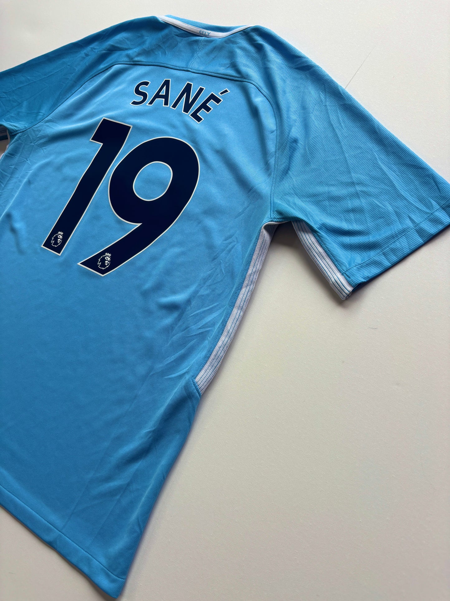 Manchester City Home Shirt 2017/18 (L) Sane 19