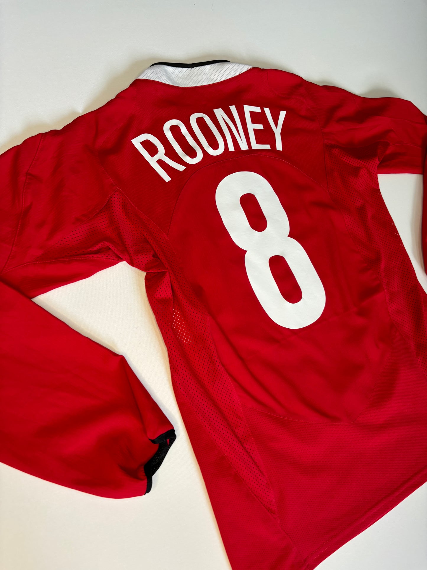 Manchester United Home Shirt LS 2004/06 (S) Rooney 8