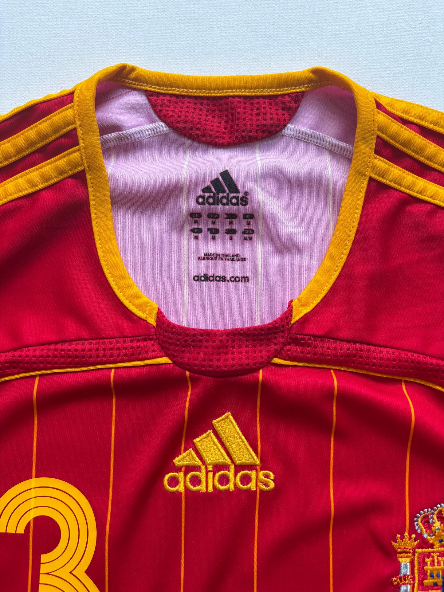 Spain Home Shirt 2006/08 (M) A. Iniesta 13