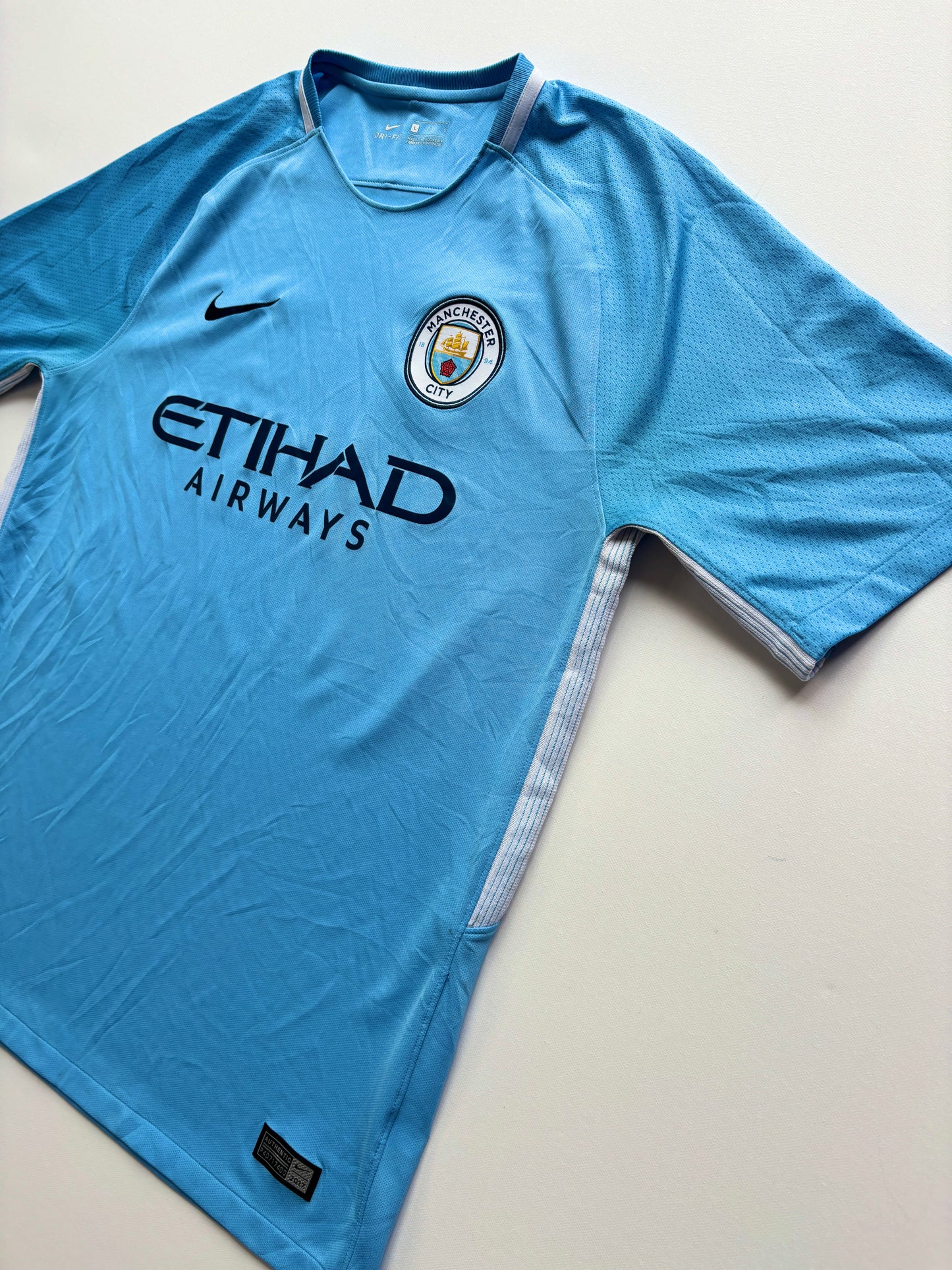 Manchester City Home Shirt 2017/18 (L) Sane 19