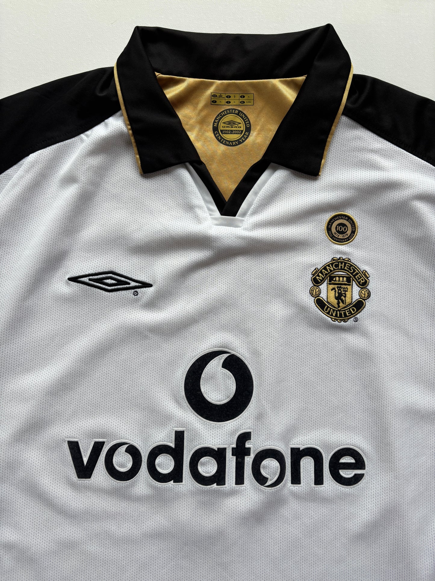 Manchester United Centenary Away Shirt 2001/02 (XL) Veron 4