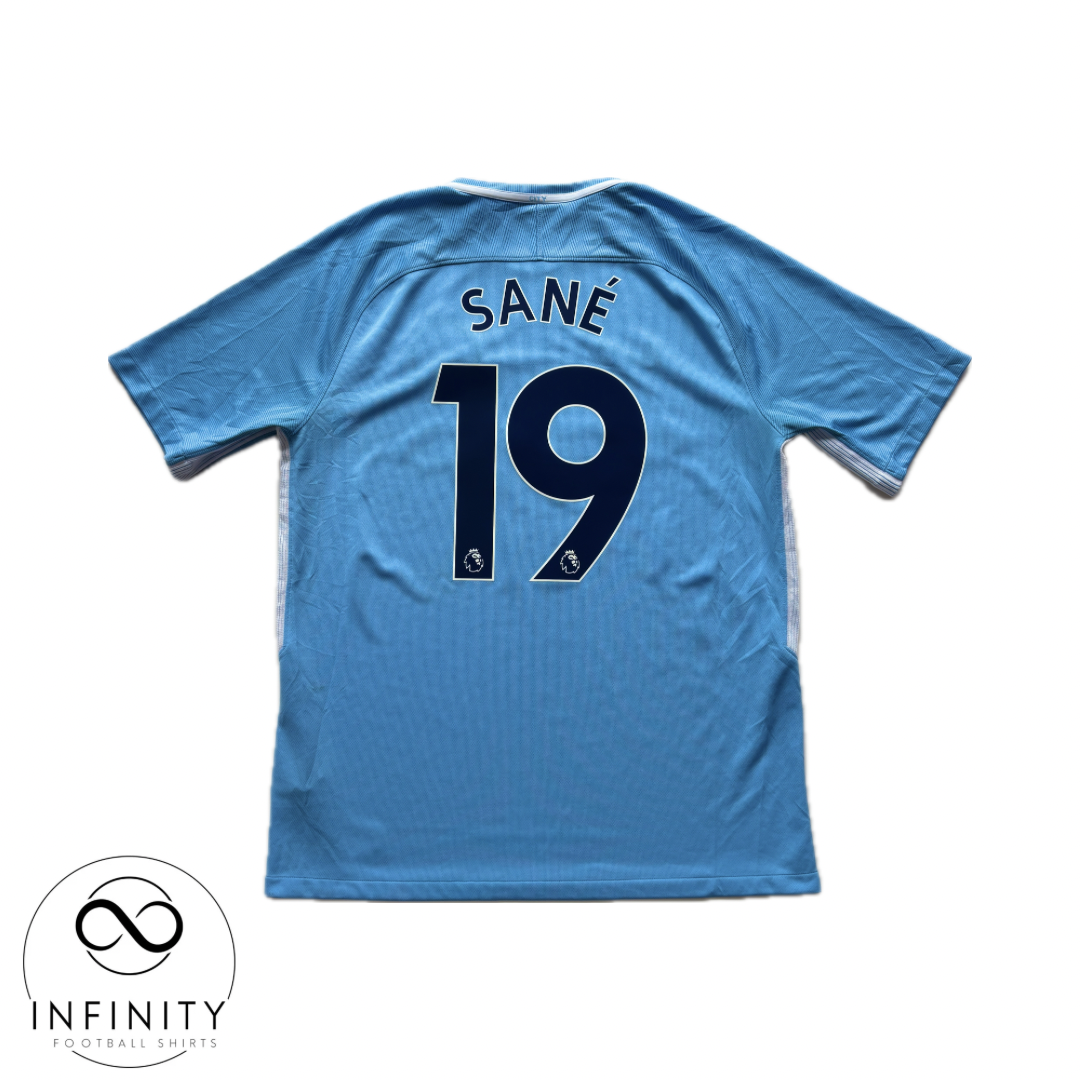 Manchester City Home Shirt 2017/18 (L) Sane 19