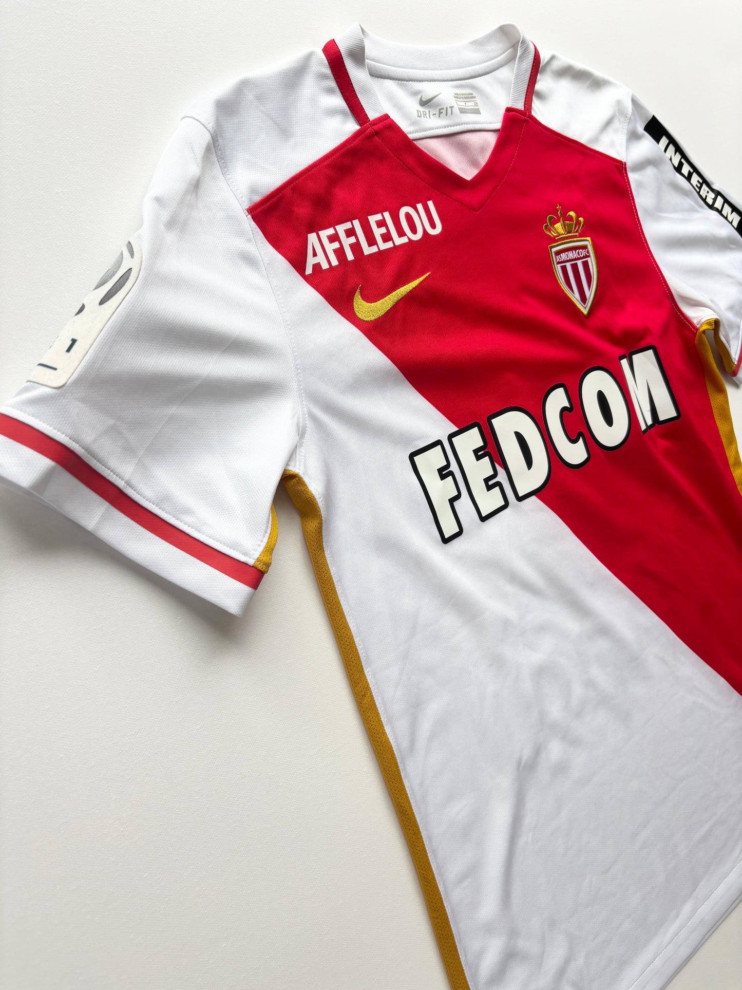 AS Monaco Home Shirt 2015/16 (S) J.Moutinho 8