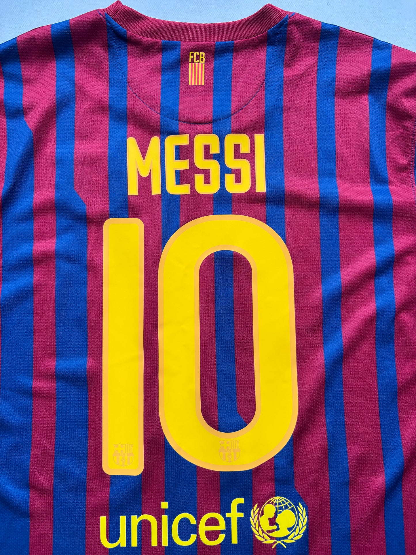 Barcelona Home Shirt LS 2011/12 (L) Messi 10