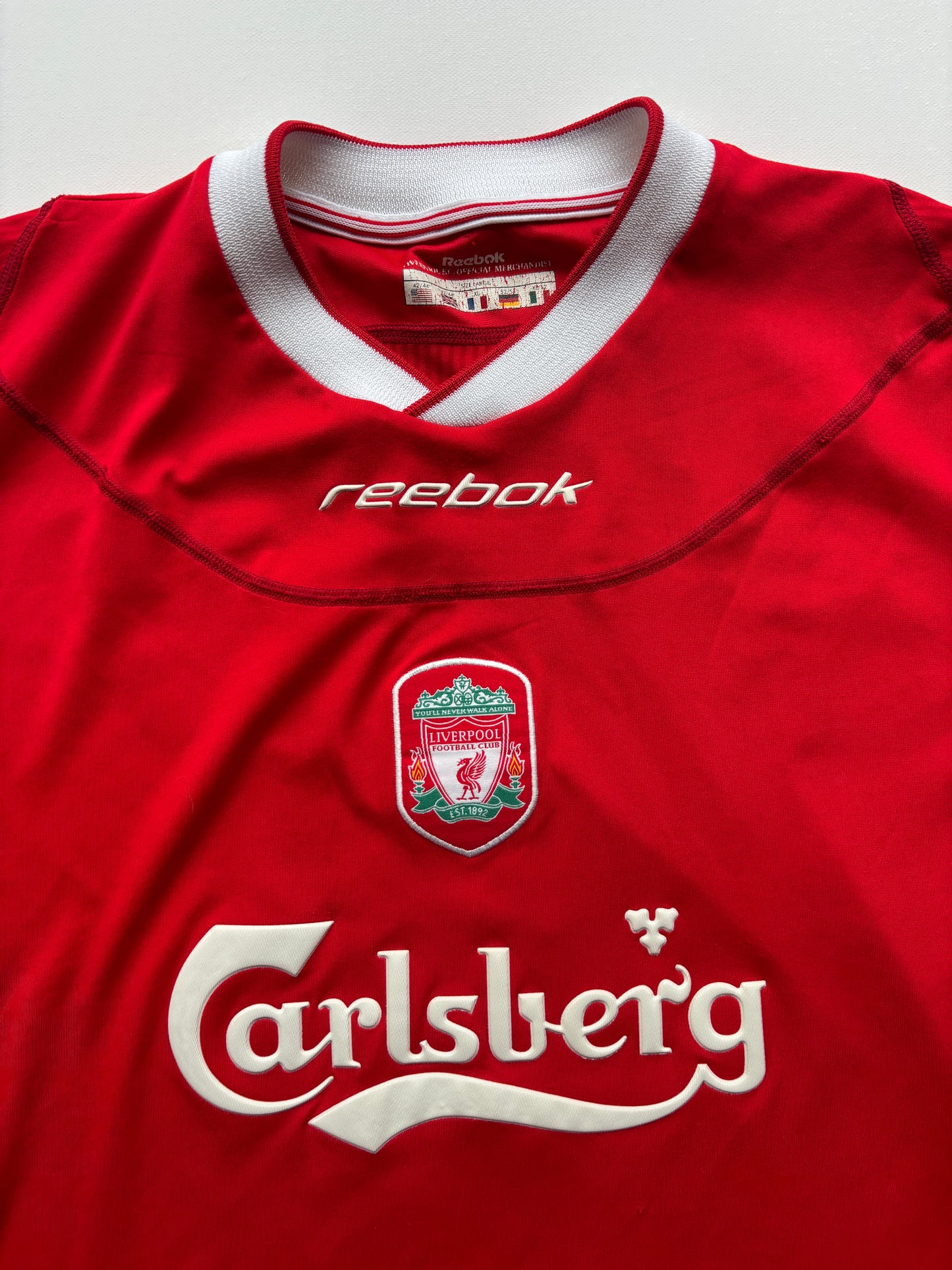 Liverpool Home Shirt 2003/04 (L) Heskey 8