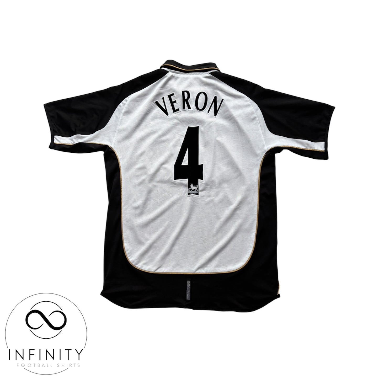 Manchester United Centenary Away Shirt 2001/02 (XL) Veron 4