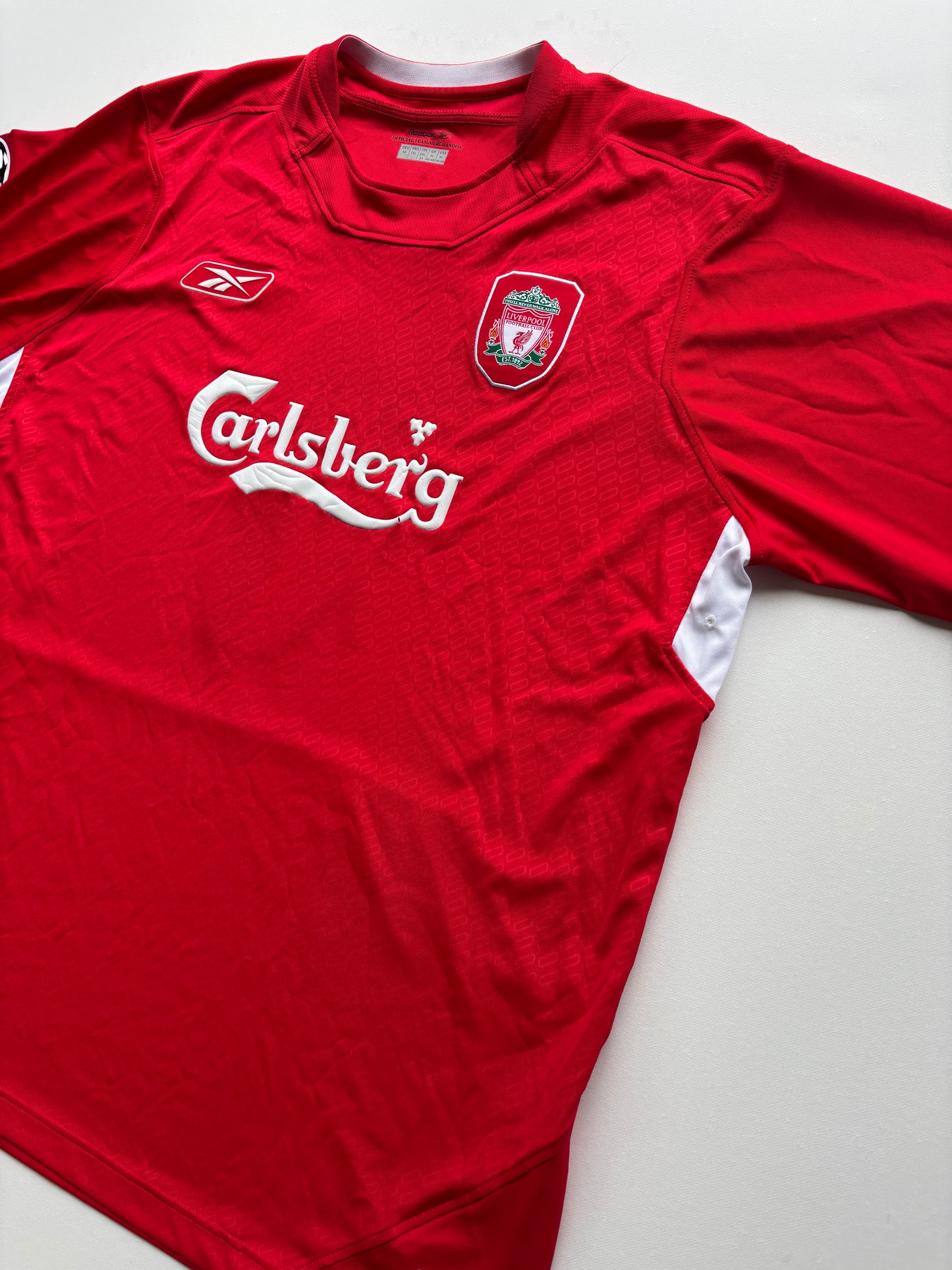 Liverpool Home Shirt 2004/05 (XL) Gerrard 8