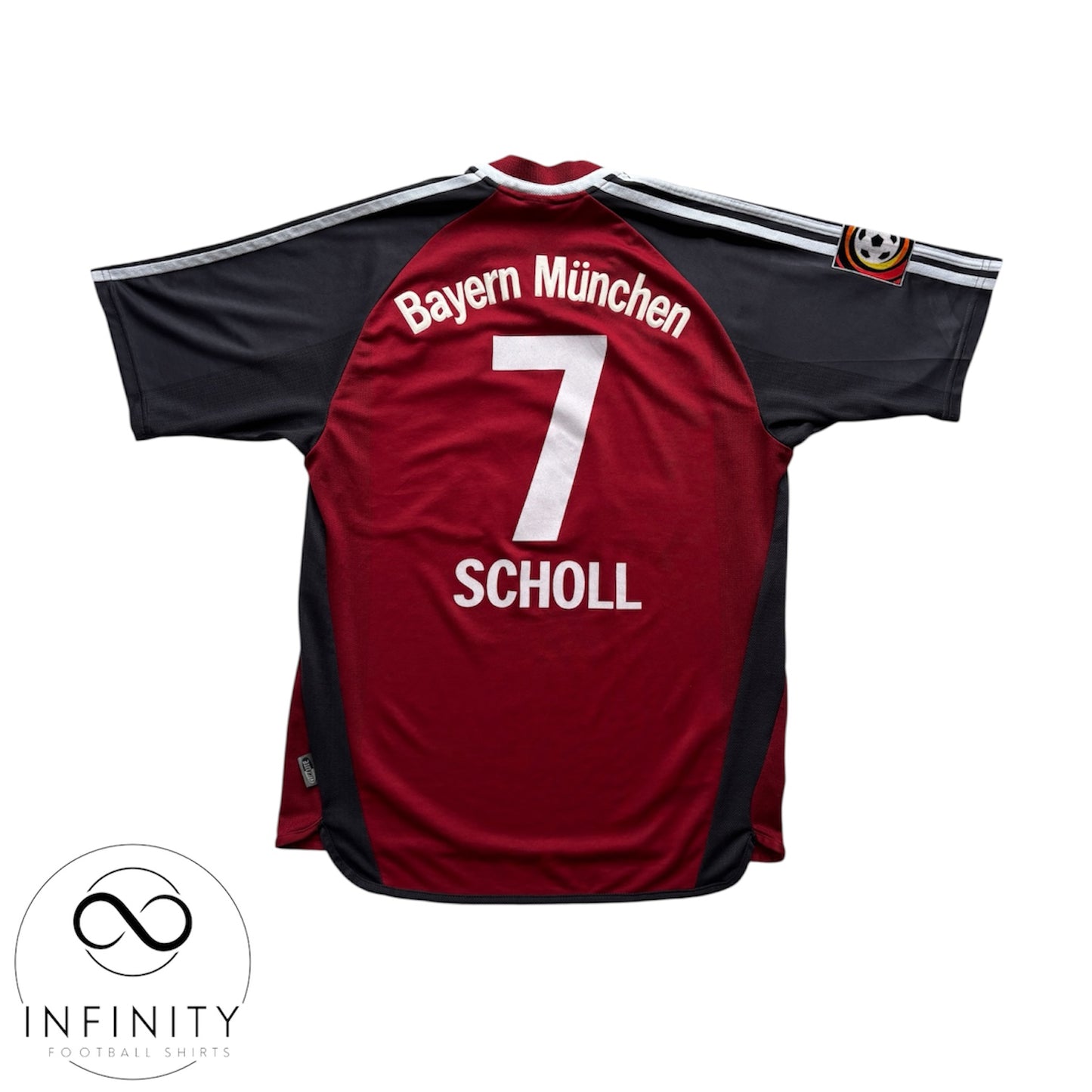 Bayern Munich Home Shirt 2001/02 (M) Scholl 7