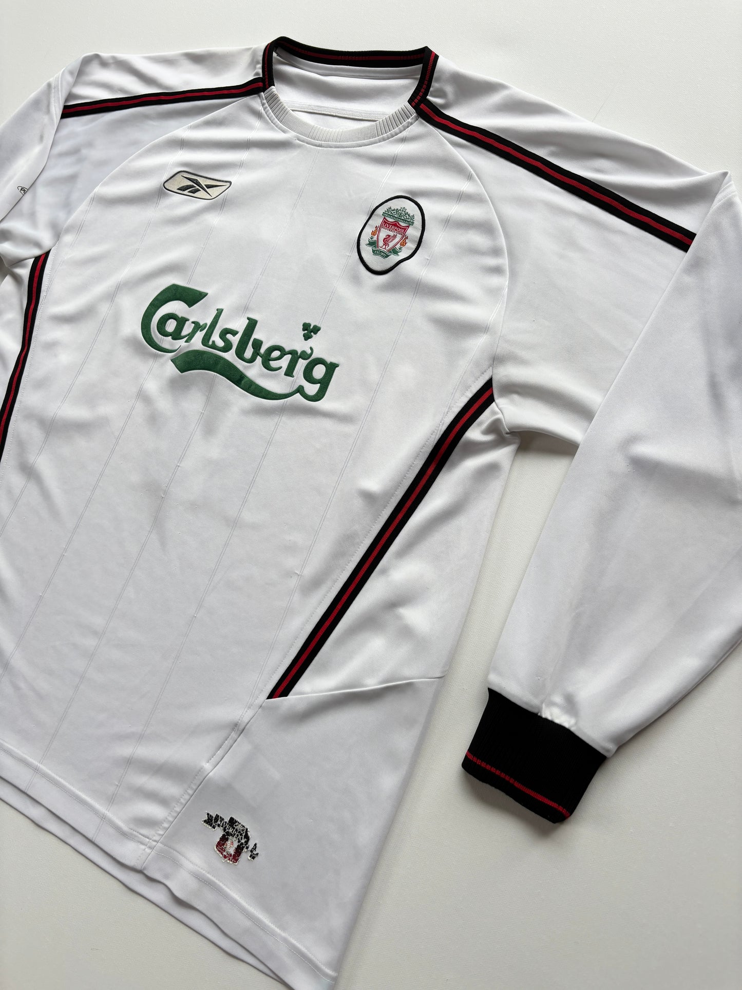 Liverpool Away Shirt LS 2003/04 (L) Gerrard 17