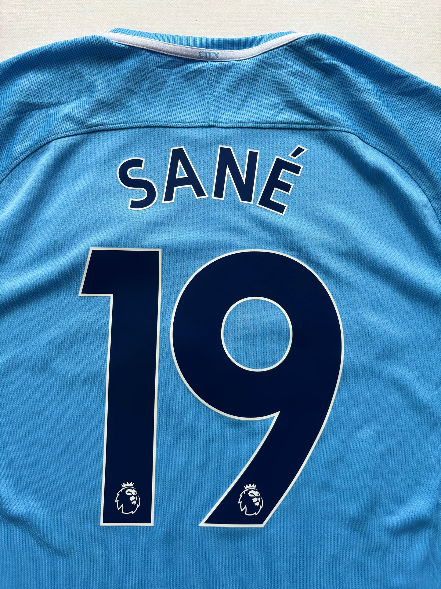 Manchester City Home Shirt 2017/18 (L) Sane 19