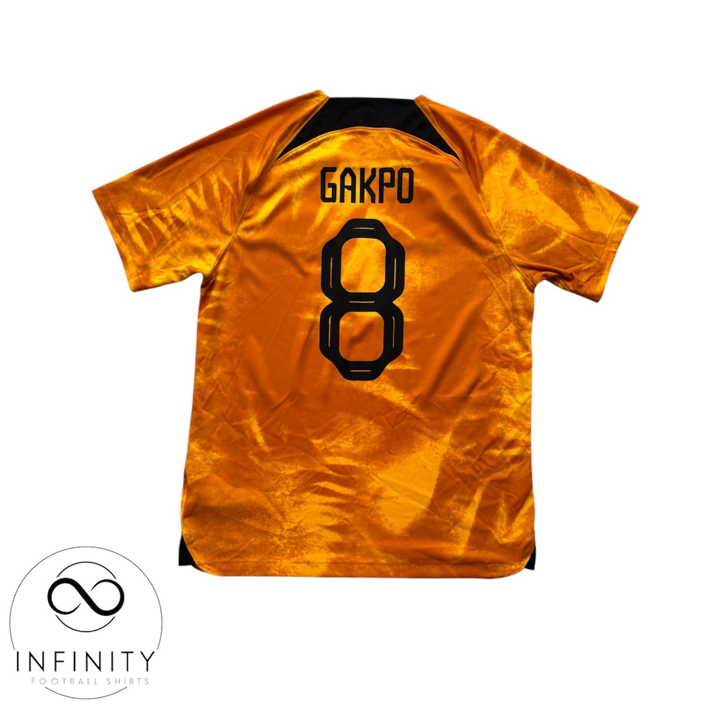 Netherlands Home Shirt 2022 (L) Gakpo 8