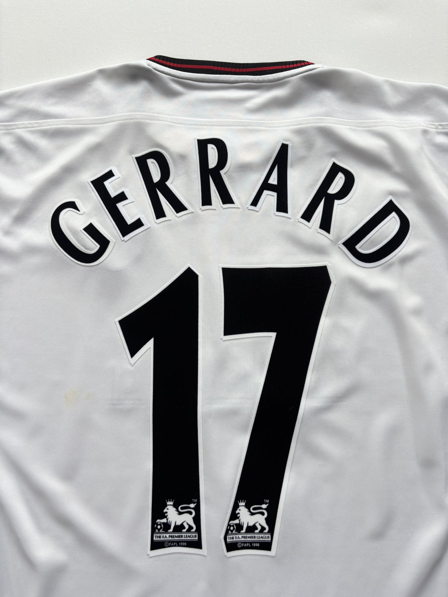 Liverpool Away Shirt LS 2003/04 (L) Gerrard 17