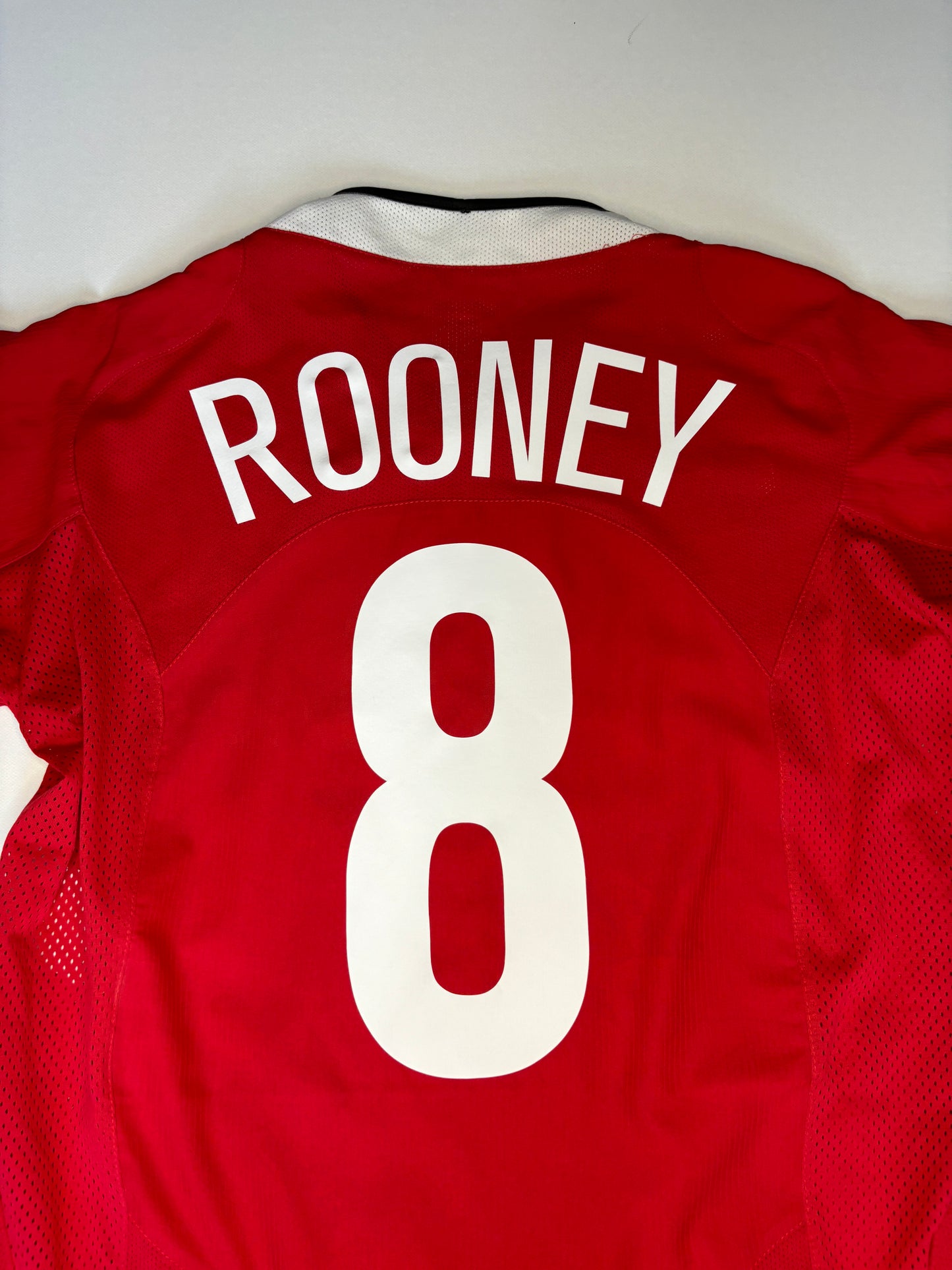 Manchester United Home Shirt LS 2004/06 (S) Rooney 8