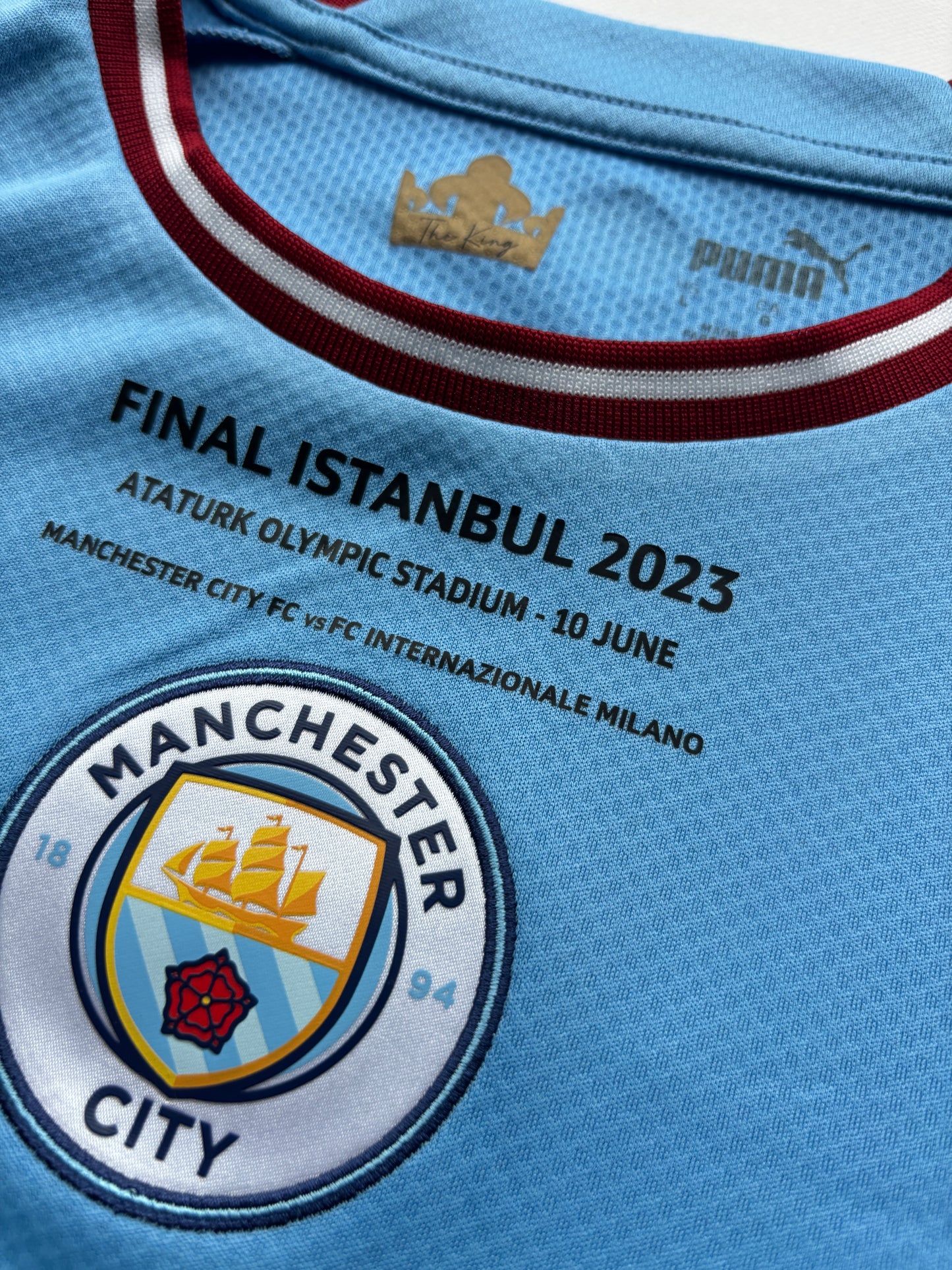 Manchester City Home Shirt 2022/23 (L) Haaland 9