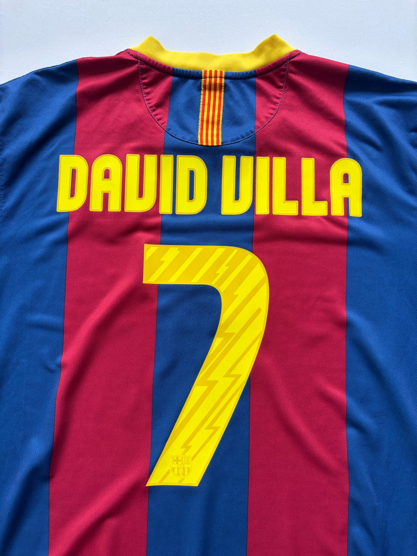 Barcelona Home Shirt 2010/11 (XL) David Villa 7