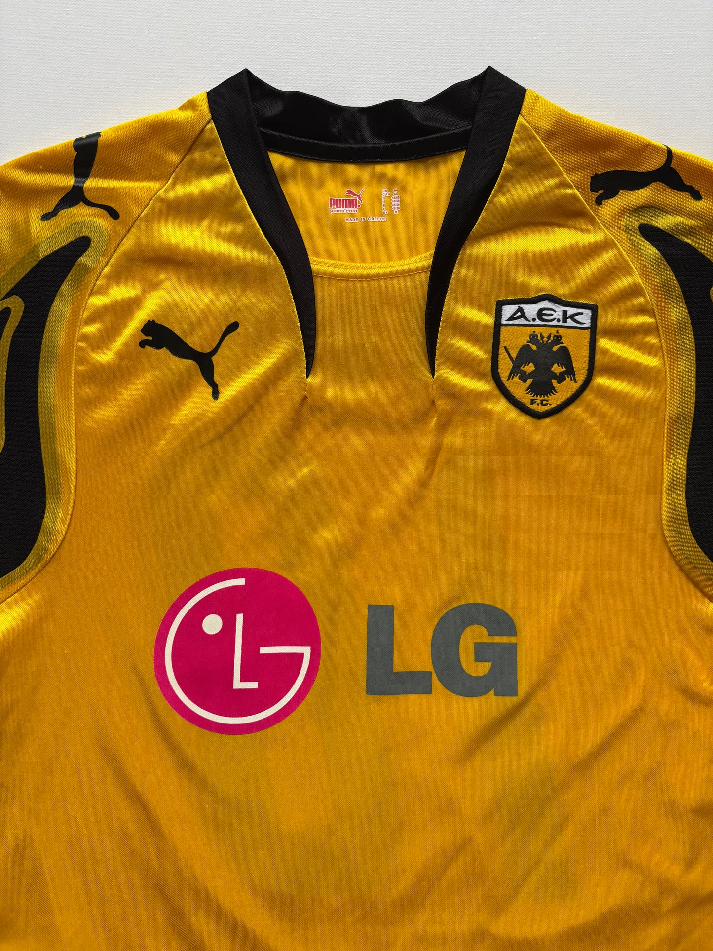 AEK Athens Home Shirt 2007/08 (M) Rivaldo 10