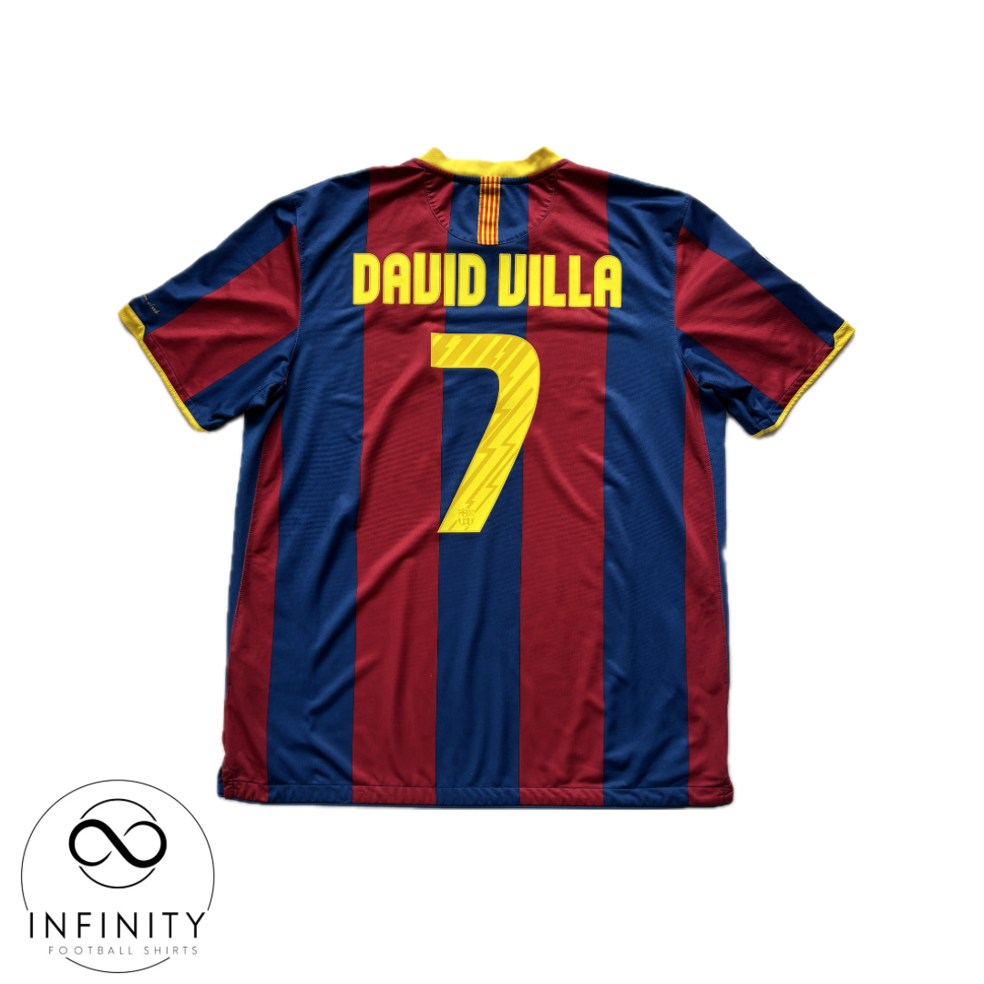 Barcelona Home Shirt 2010/11 (XL) David Villa 7