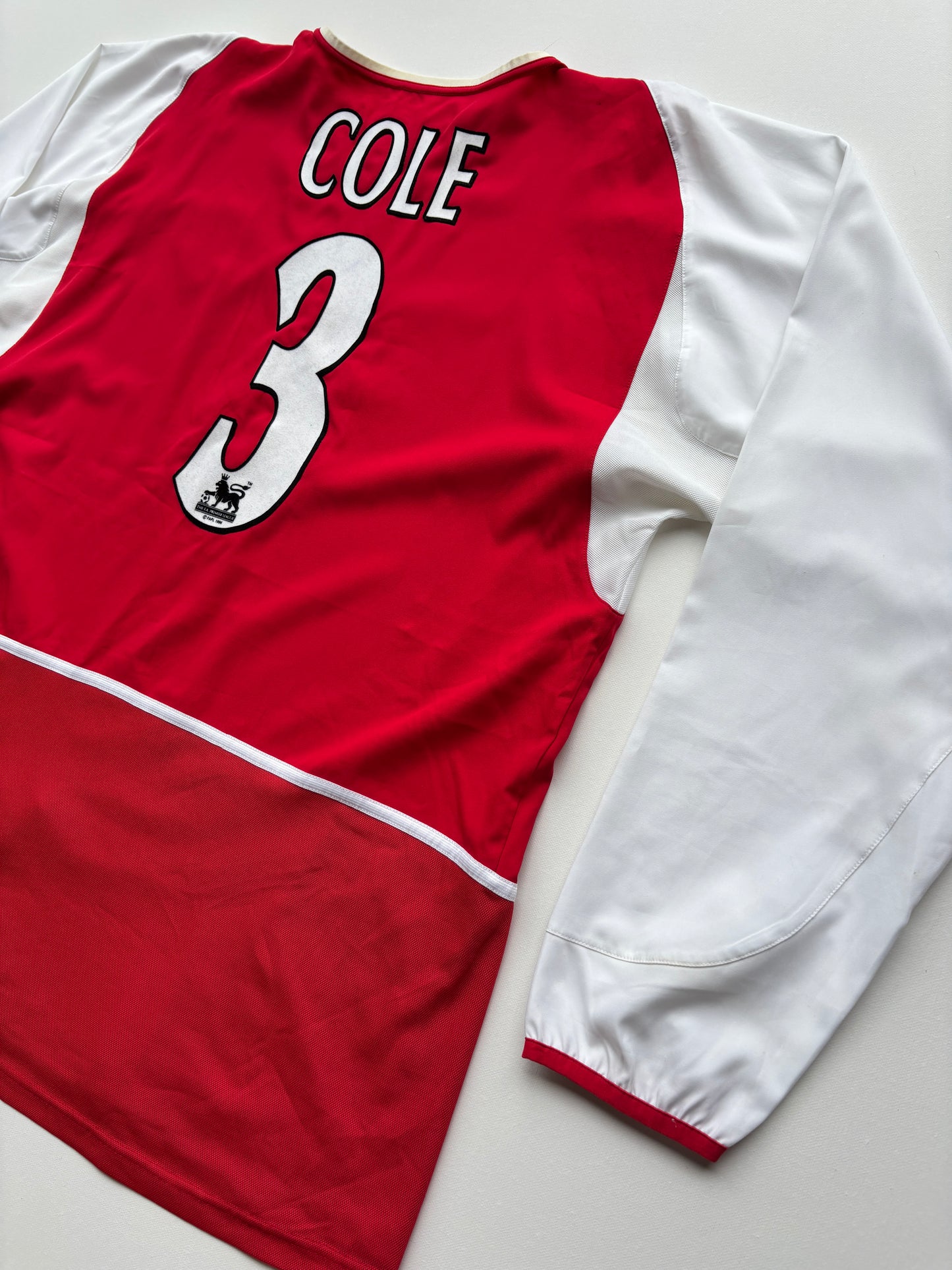 Arsenal Home Shirt LS 2002/04 (XL) Cole 3