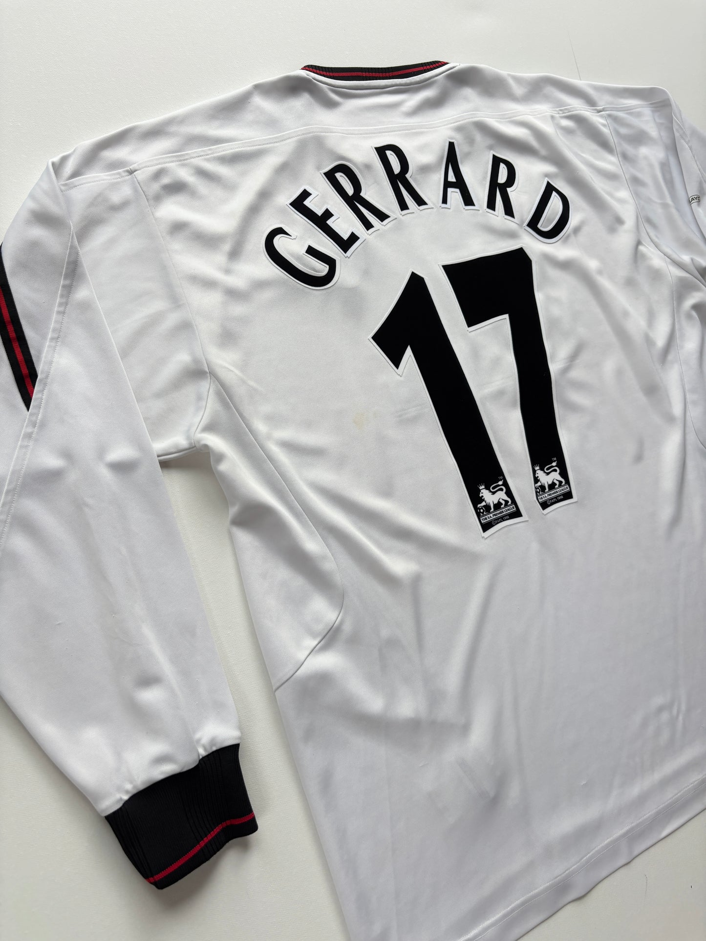 Liverpool Away Shirt LS 2003/04 (L) Gerrard 17