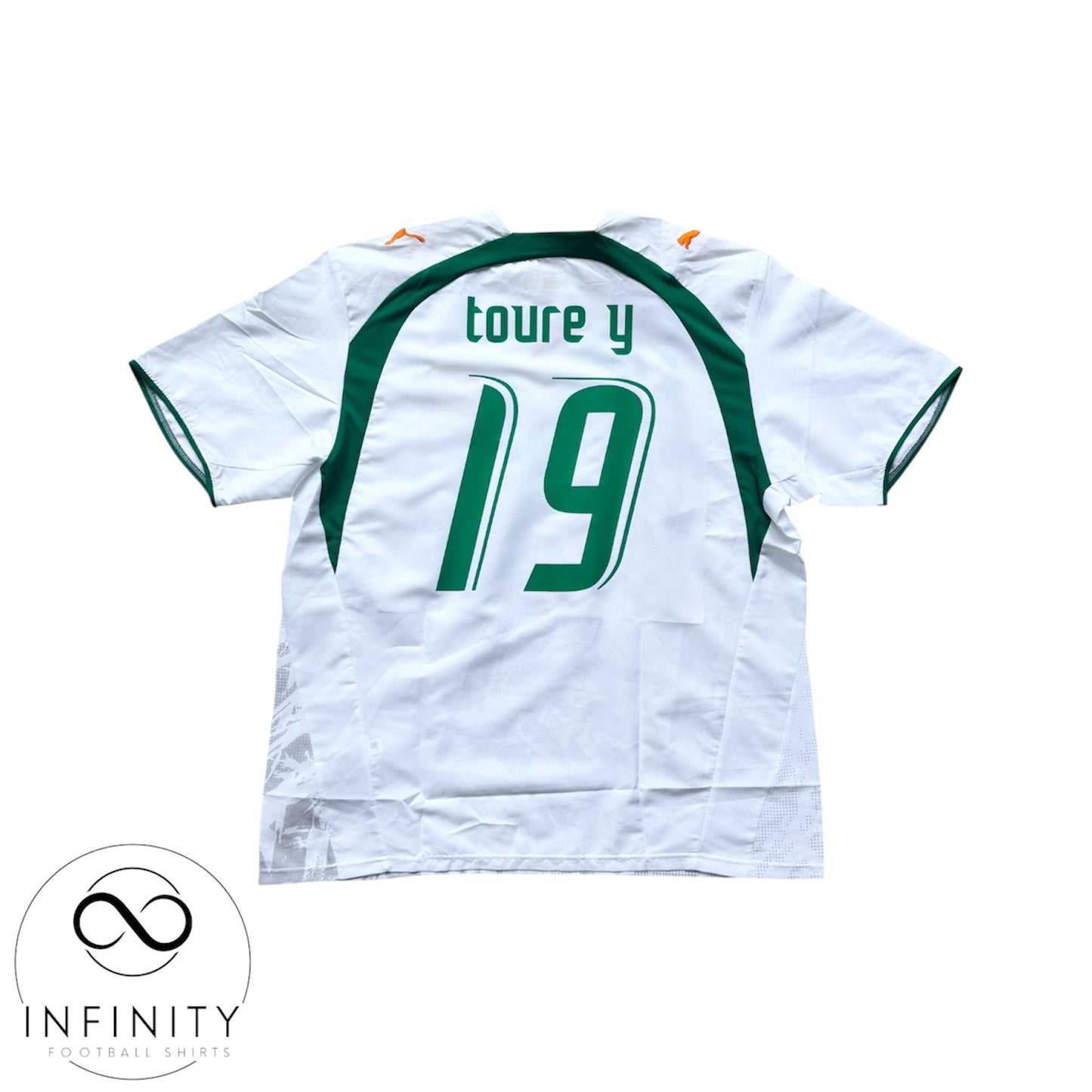 Ivory Coast Away Shirt 2006/07 (XL) Toure Yaya 19 BNWT