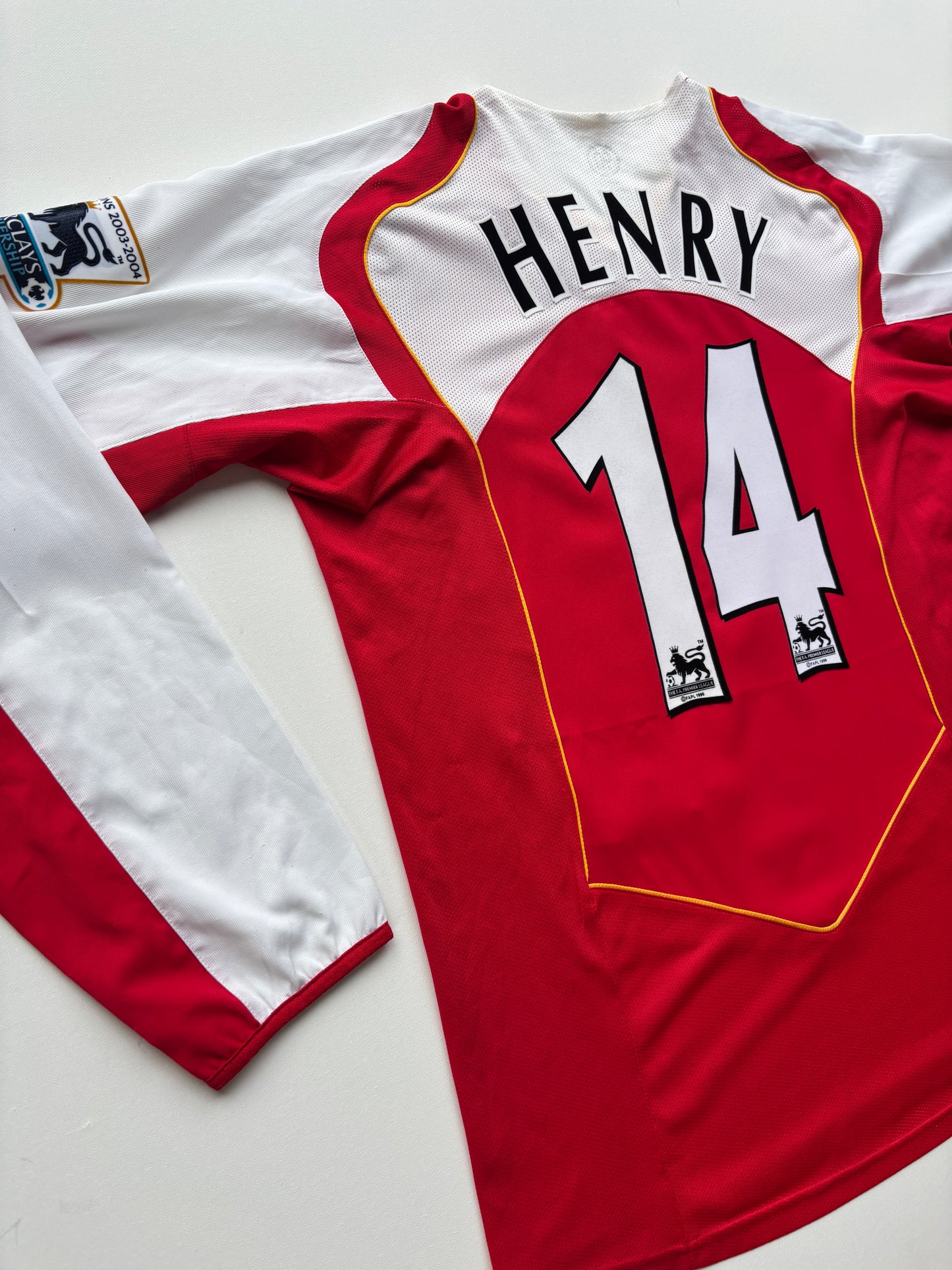 Arsenal Home Shirt LS 2004/05 (L) Henry 14