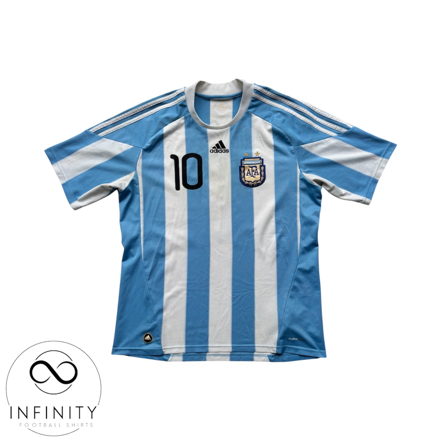Argentina Home Shirt 2010/11 (L) Messi 10