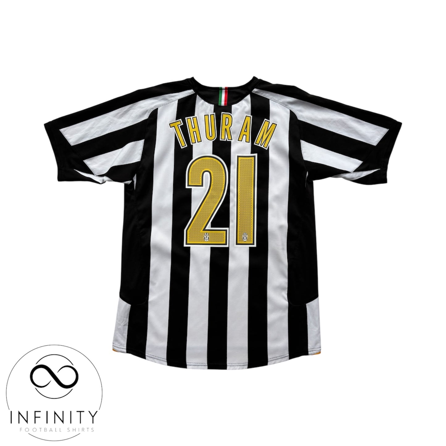 Juventus Home Shirt 2005/06 (M) Thuram 21