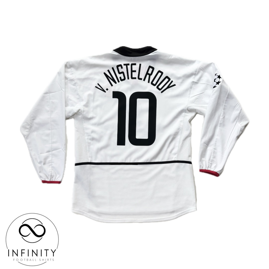 Manchester United Away Shirt LS 2002/03 (M) V.Nistelrooy 10