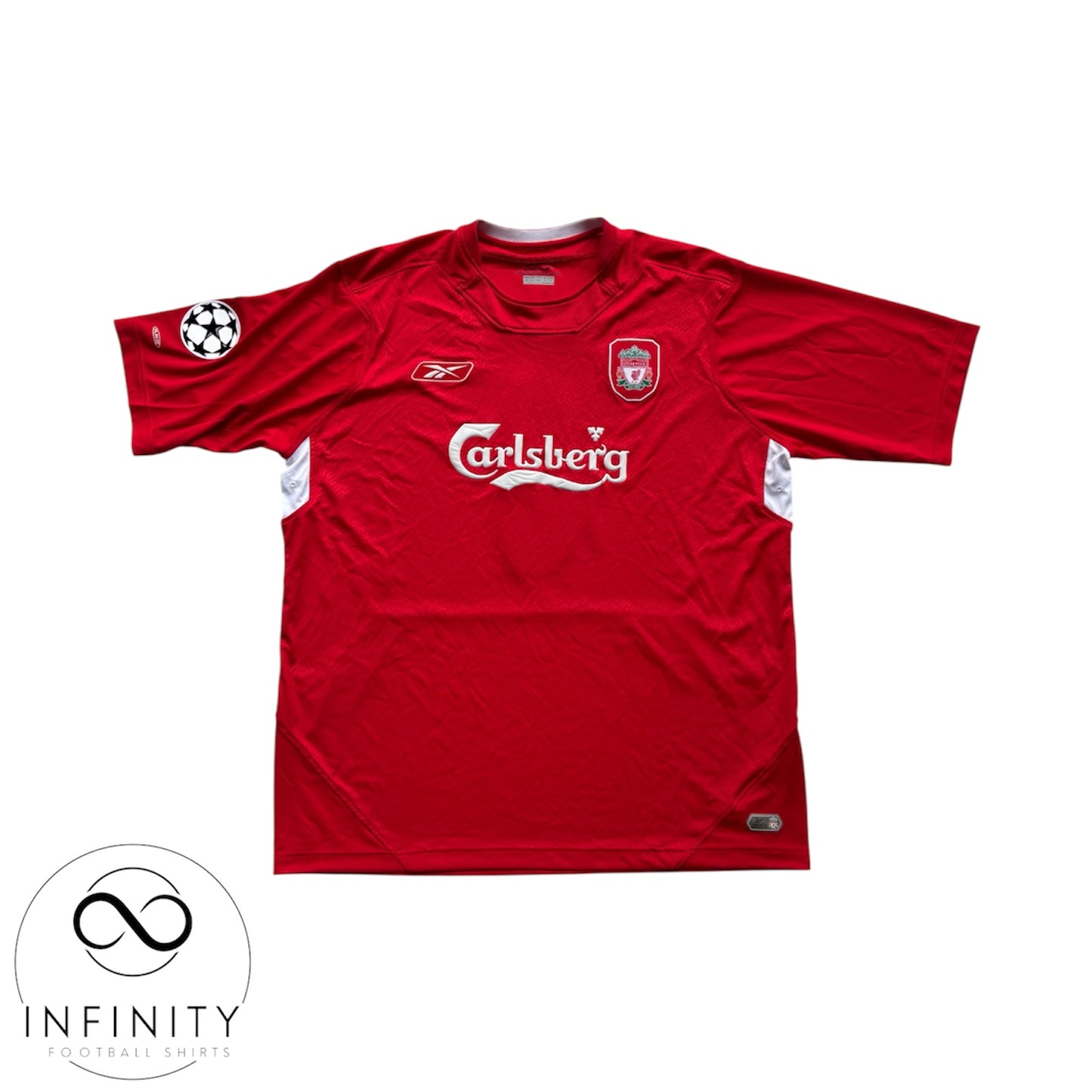 Liverpool Home Shirt 2004/05 (XL) Gerrard 8