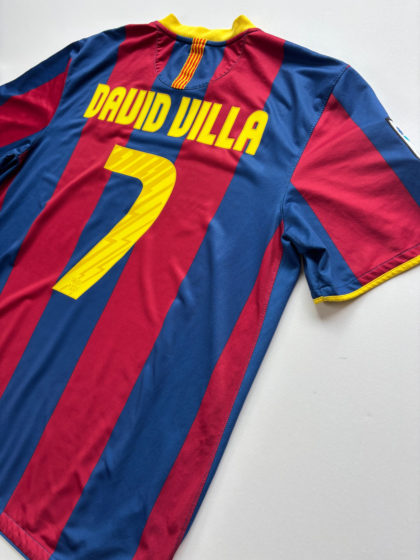 Barcelona Home Shirt 2010/11 (XL) David Villa 7