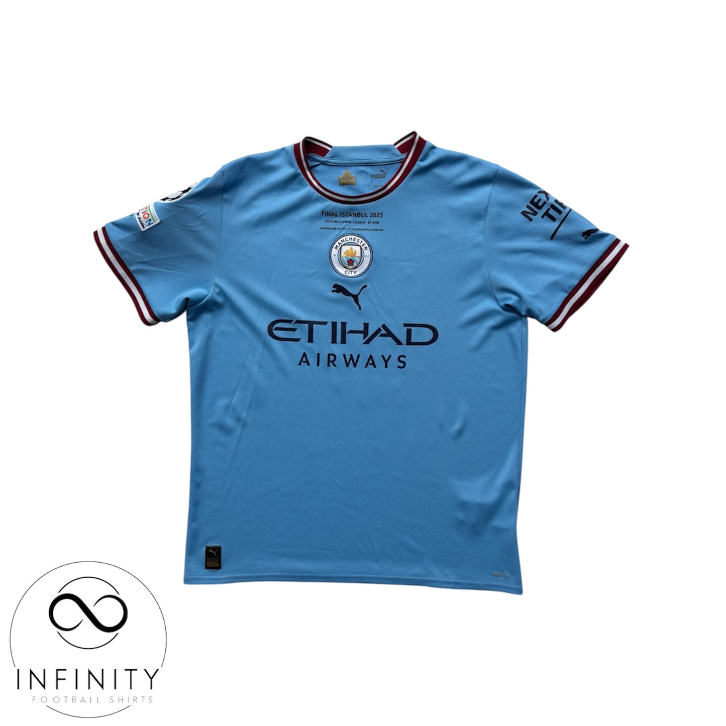 Manchester City Home Shirt 2022/23 (L) Haaland 9