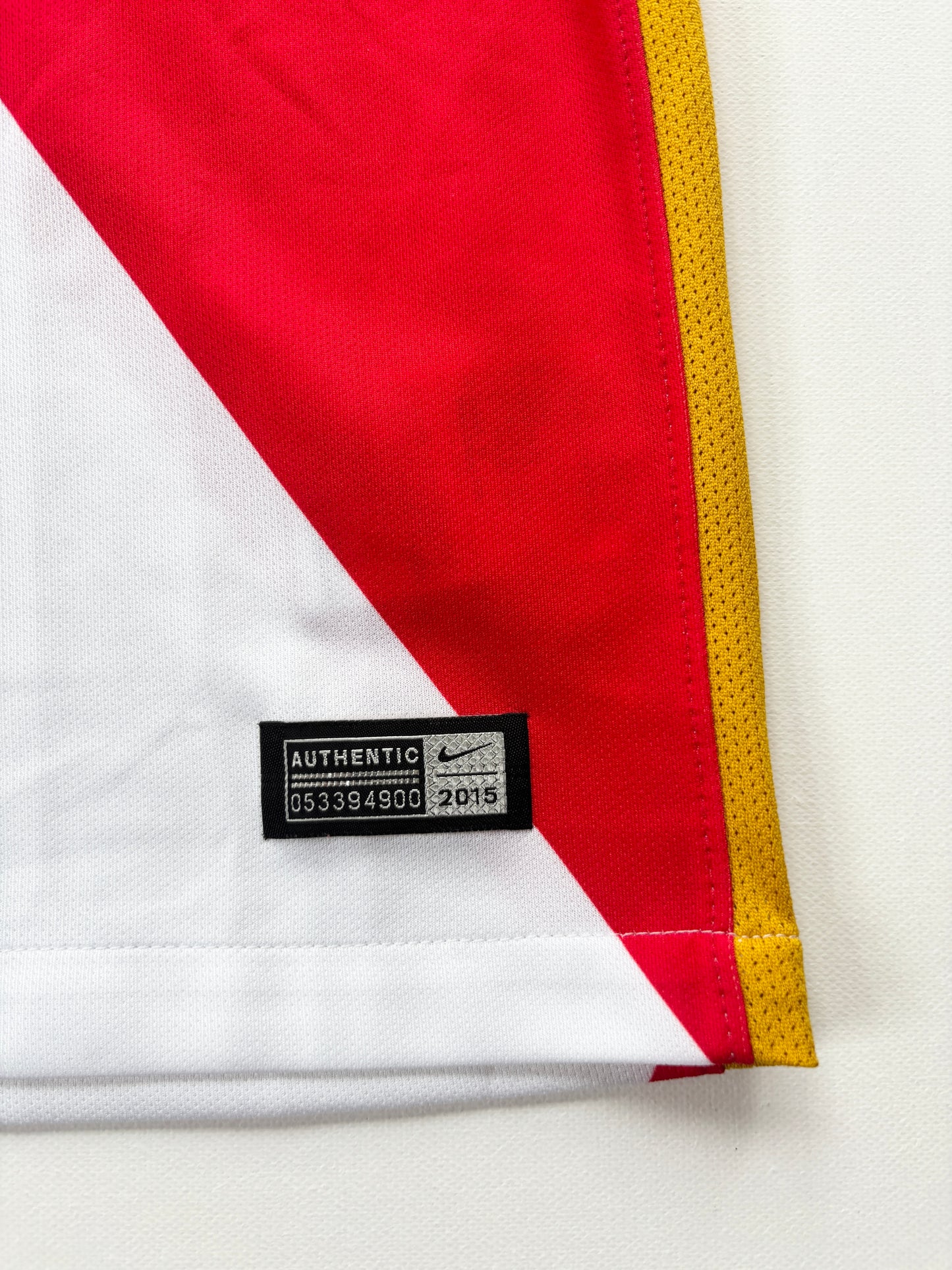 AS Monaco Home Shirt 2015/16 (S) J.Moutinho 8