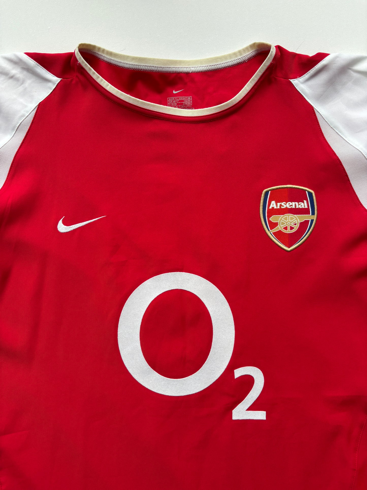 Arsenal Home Shirt LS 2002/04 (XL) Cole 3