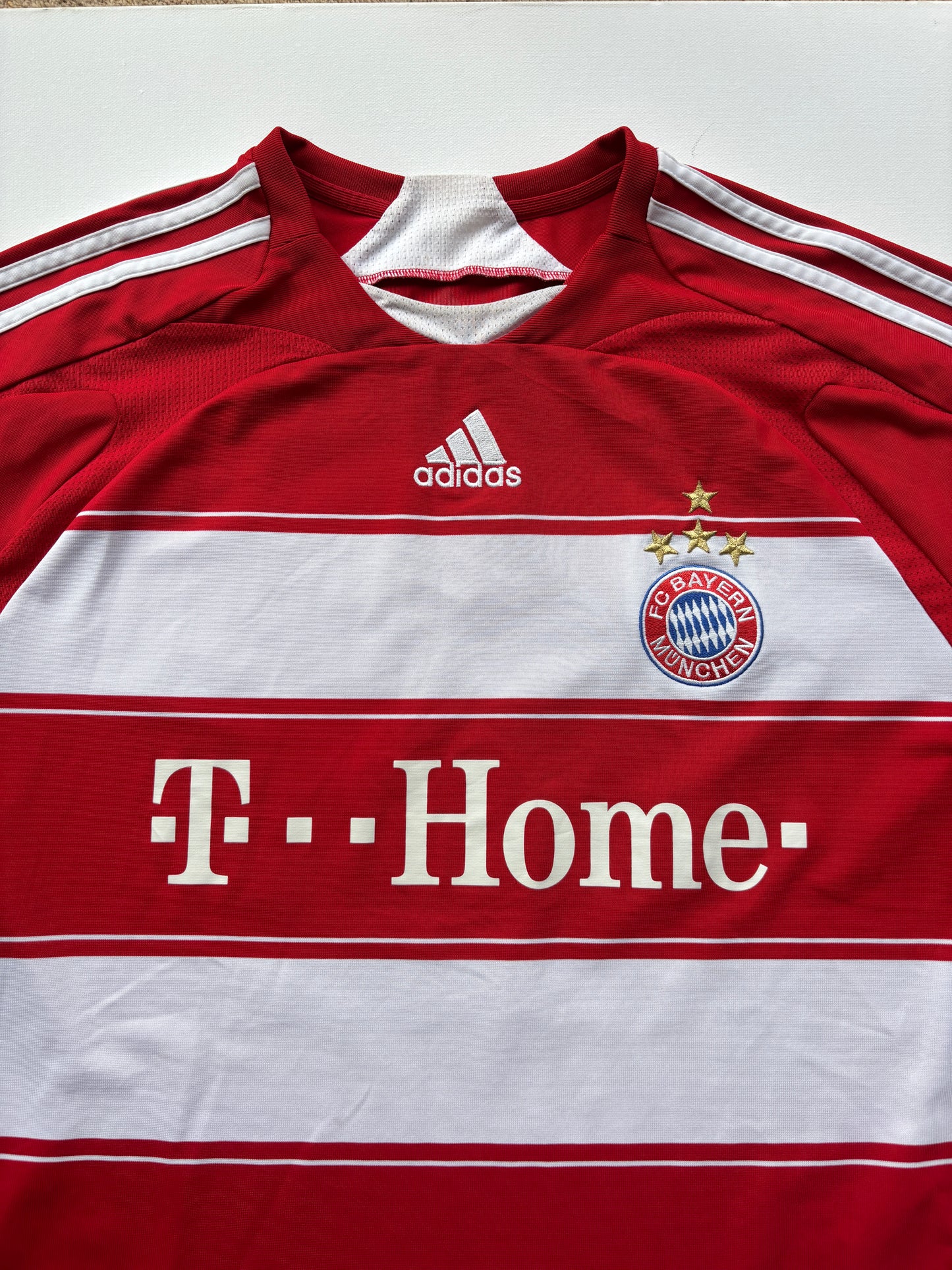 Bayern Munich Home Shirt LS 2007/08 (XL) Lahm 21