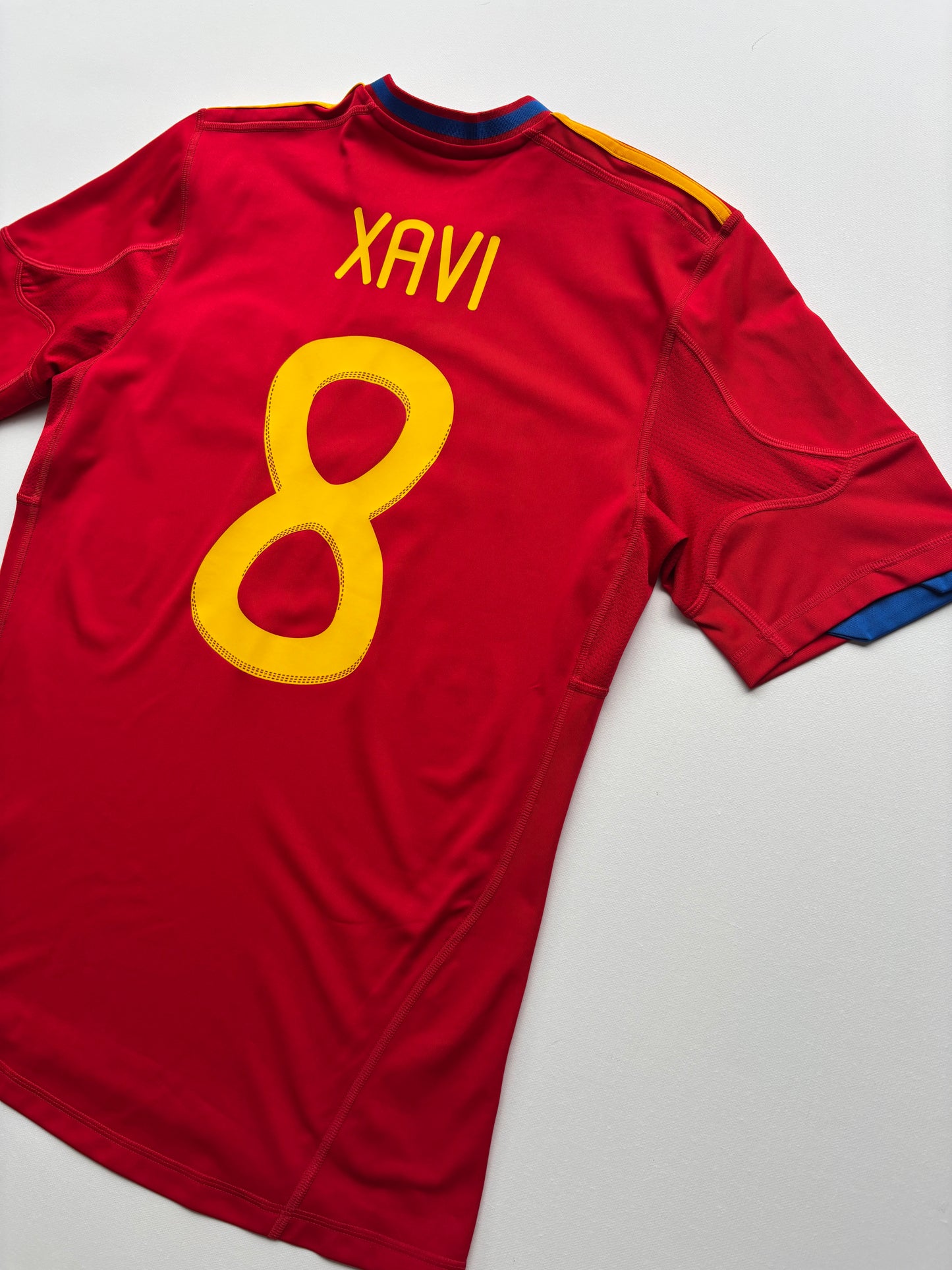 Spain Home Shirt 2010 (S) Xavi 8