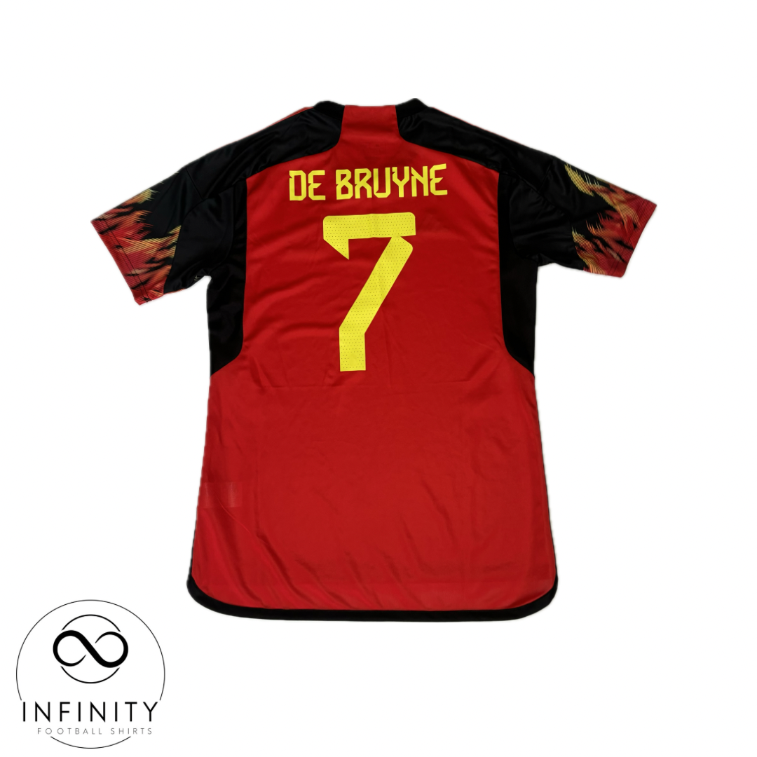 Belgium Home Shirt 2022/23 (M) De Bruyne 7