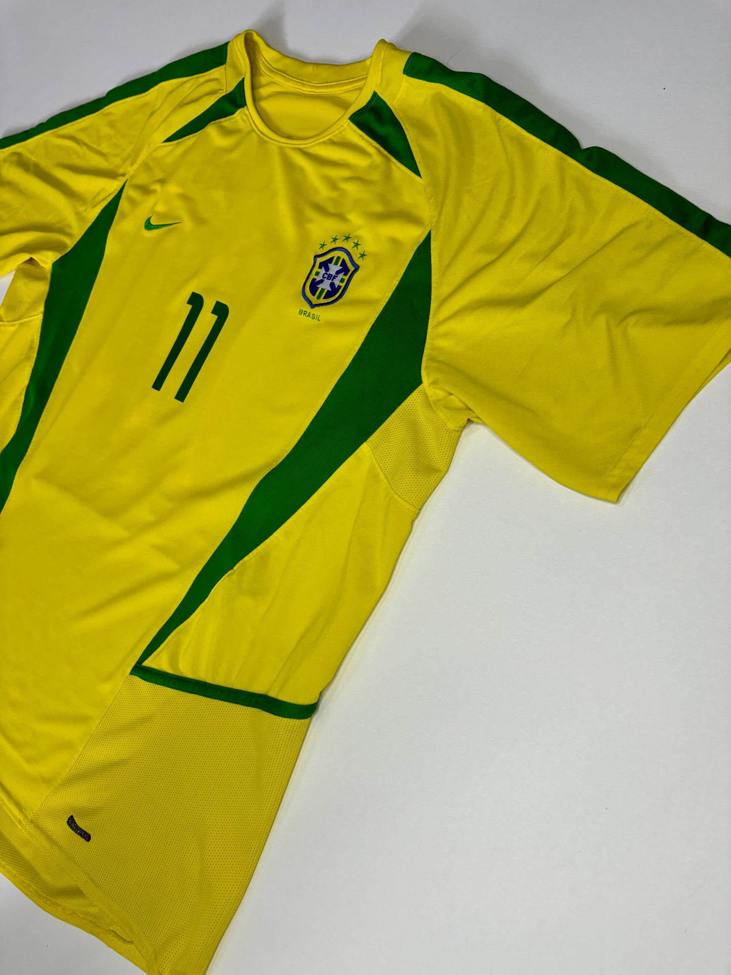 Brazil Home Shirt 2002/04 (XL) Ronaldinho 11