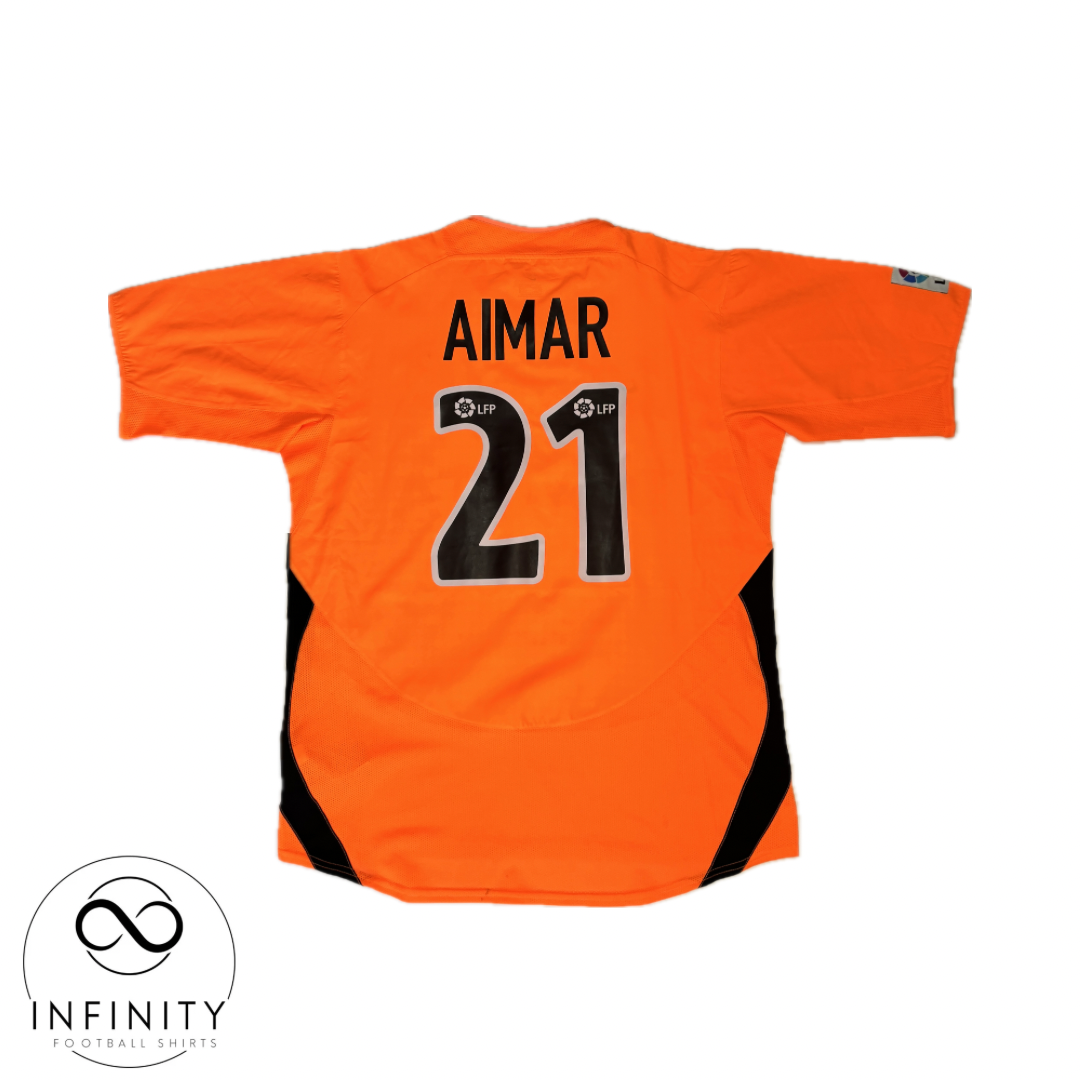 Valencia Away Shirt 2003/04 (L) Aimar 21 – Infinity Football Shirts Valencia Away Shirt 2003/04 (L) Aimar 21 – Infinity Football Shirts