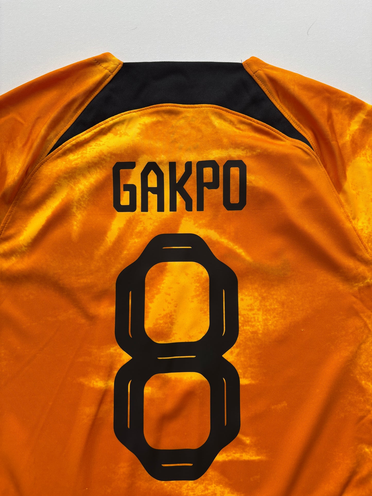Netherlands Home Shirt 2022 (L) Gakpo 8