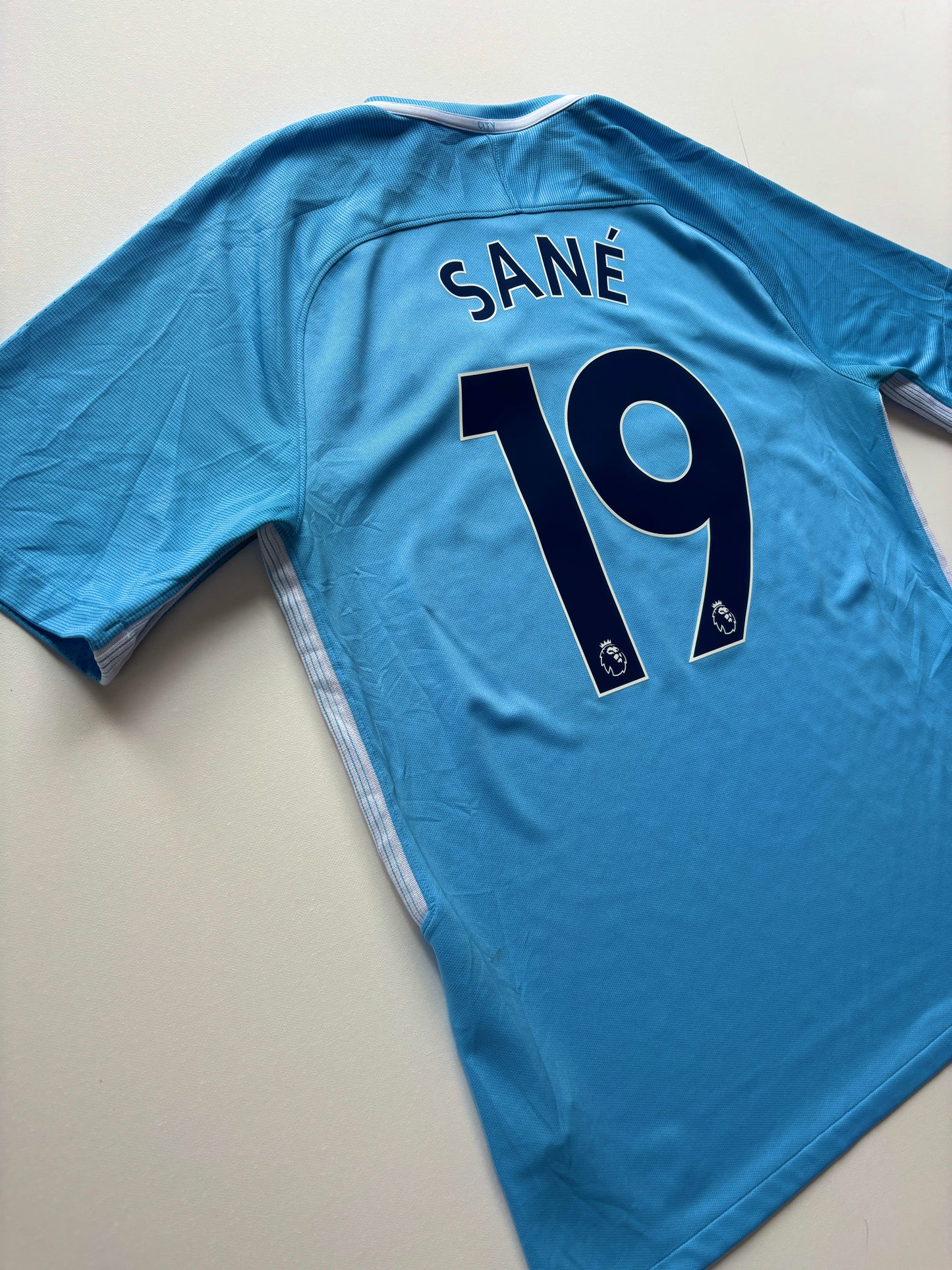 Manchester City Home Shirt 2017/18 (L) Sane 19
