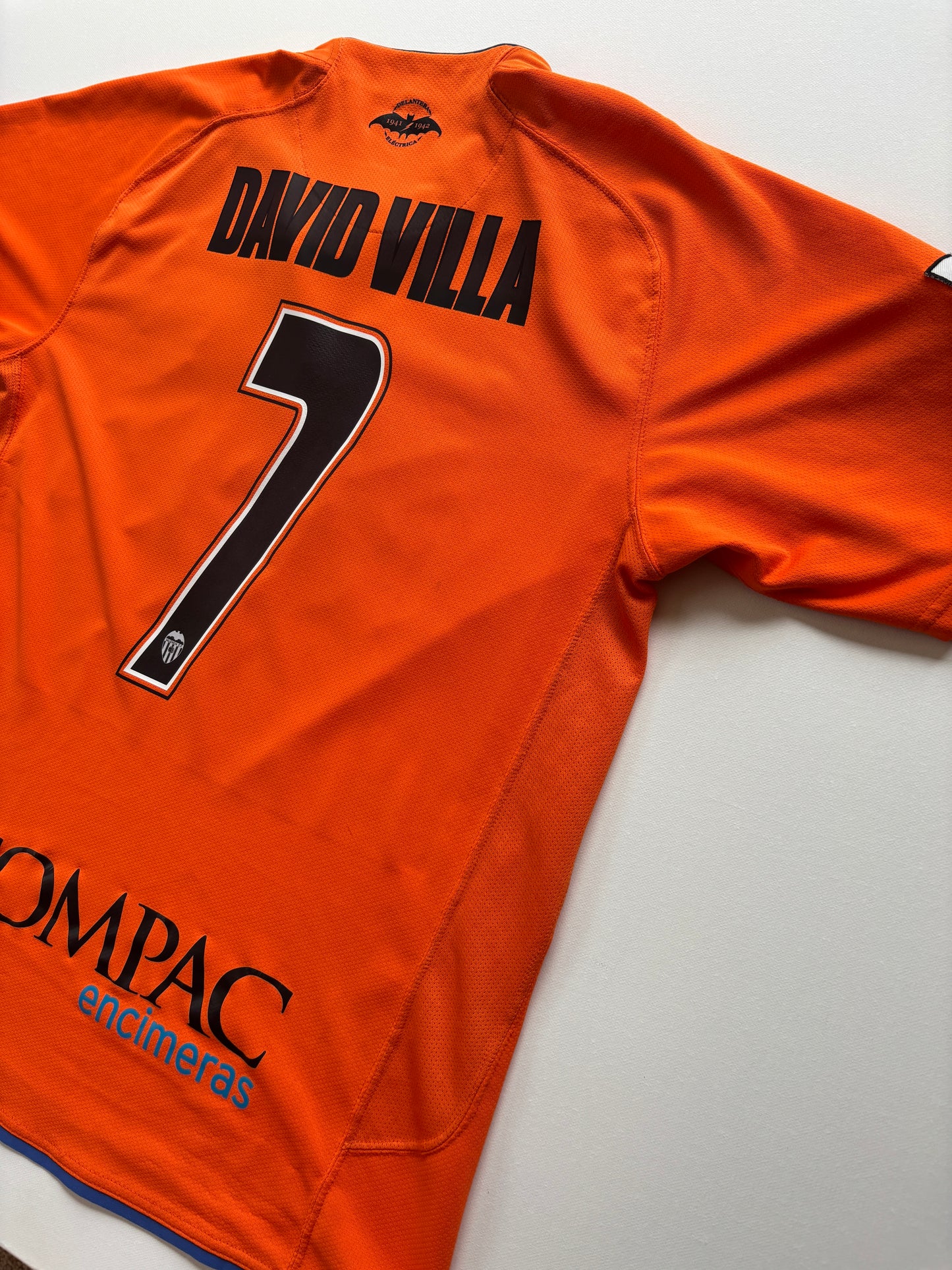 Valencia Away Shirt 2007/08 (M) David Villa 7