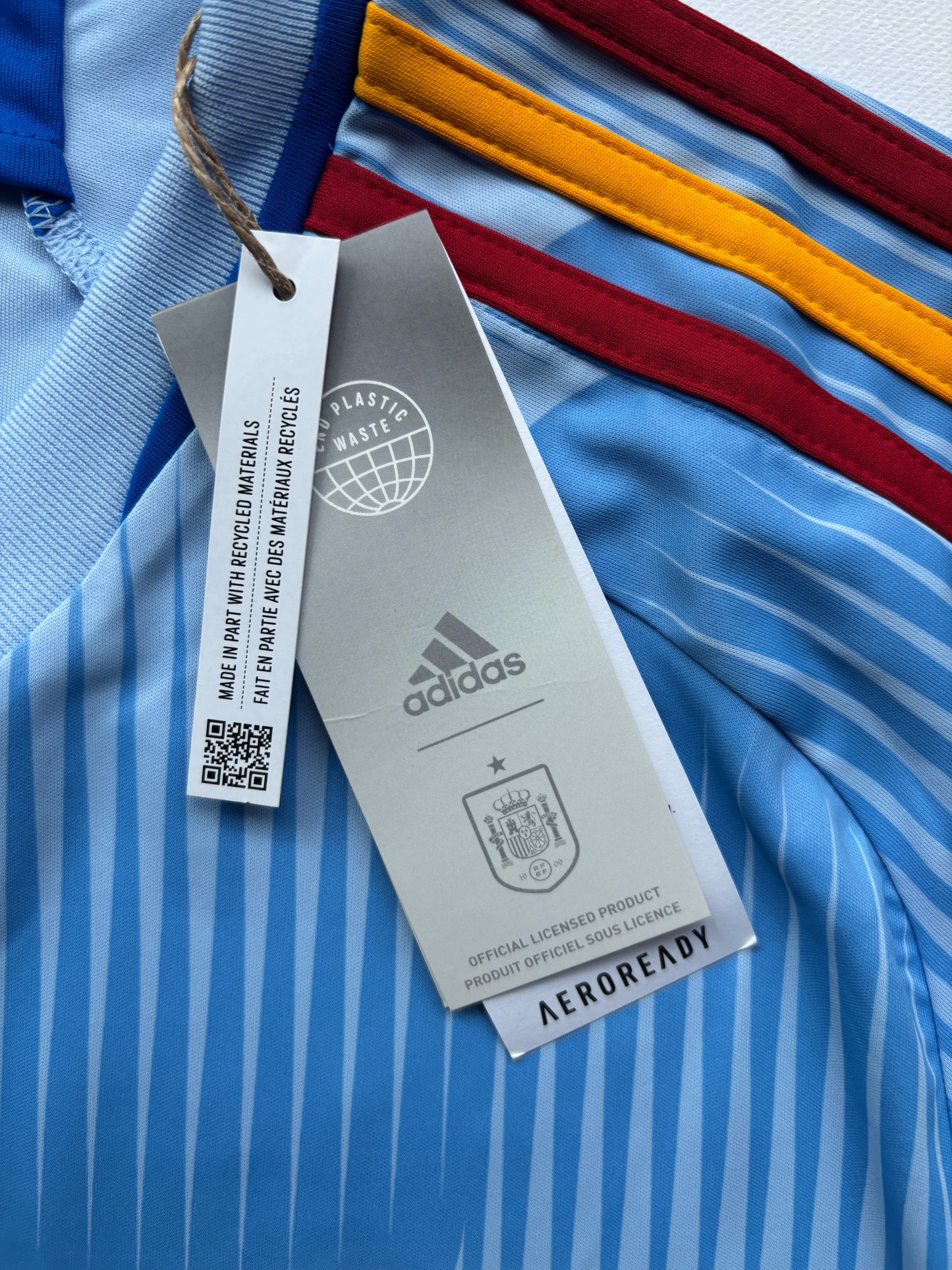 Spain Away Shirt 2022/23 (L) Rodri 16 BNWT