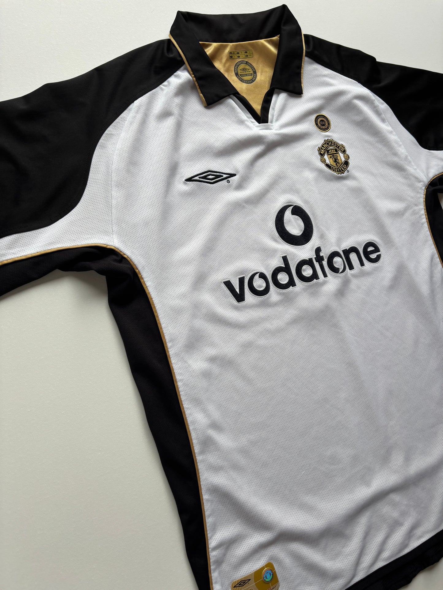 Manchester United Centenary Away Shirt 2001/02 (XL) Veron 4