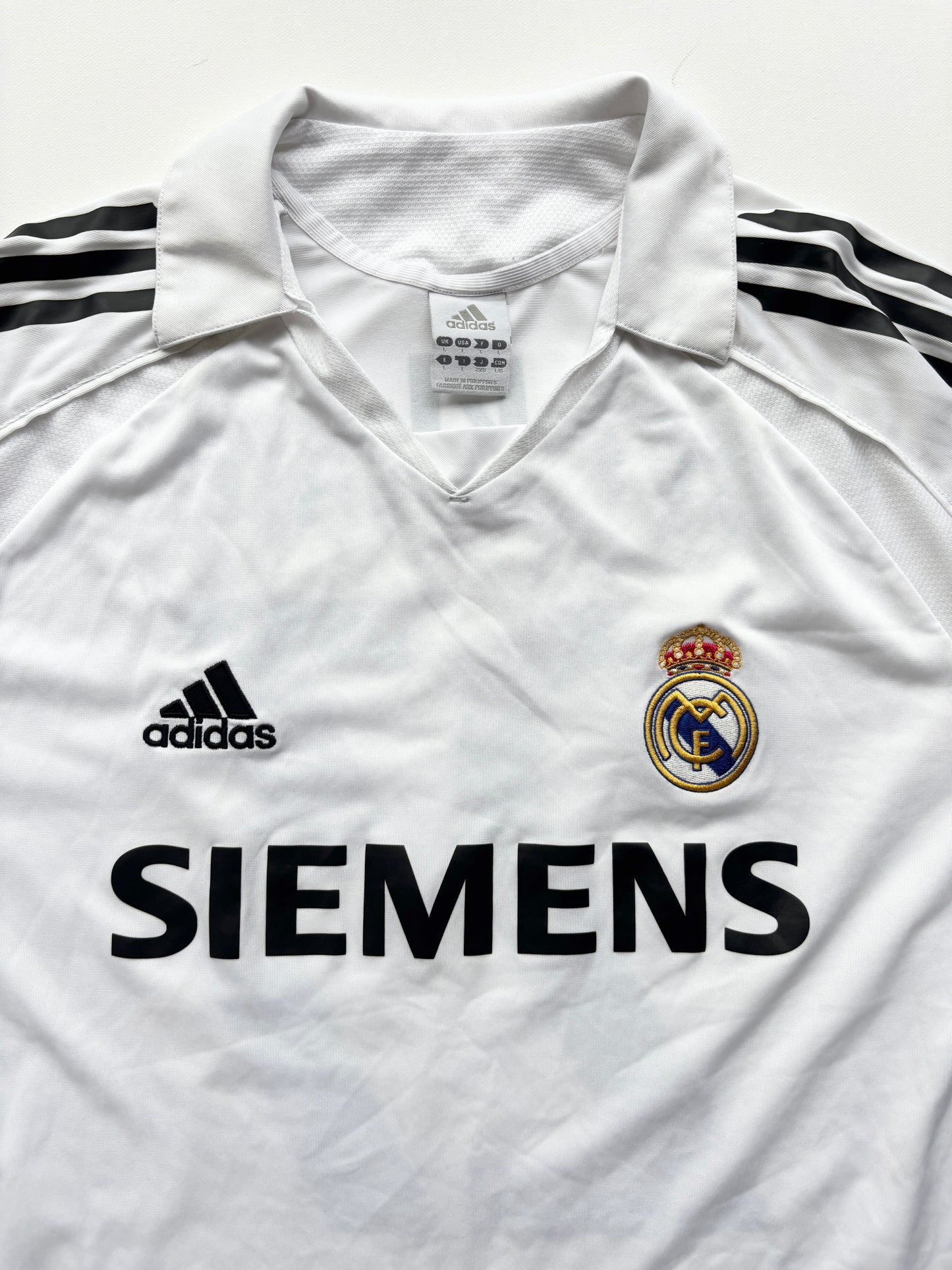 Real Madrid Home Shirt LS 2005/06 (L) Beckham 23