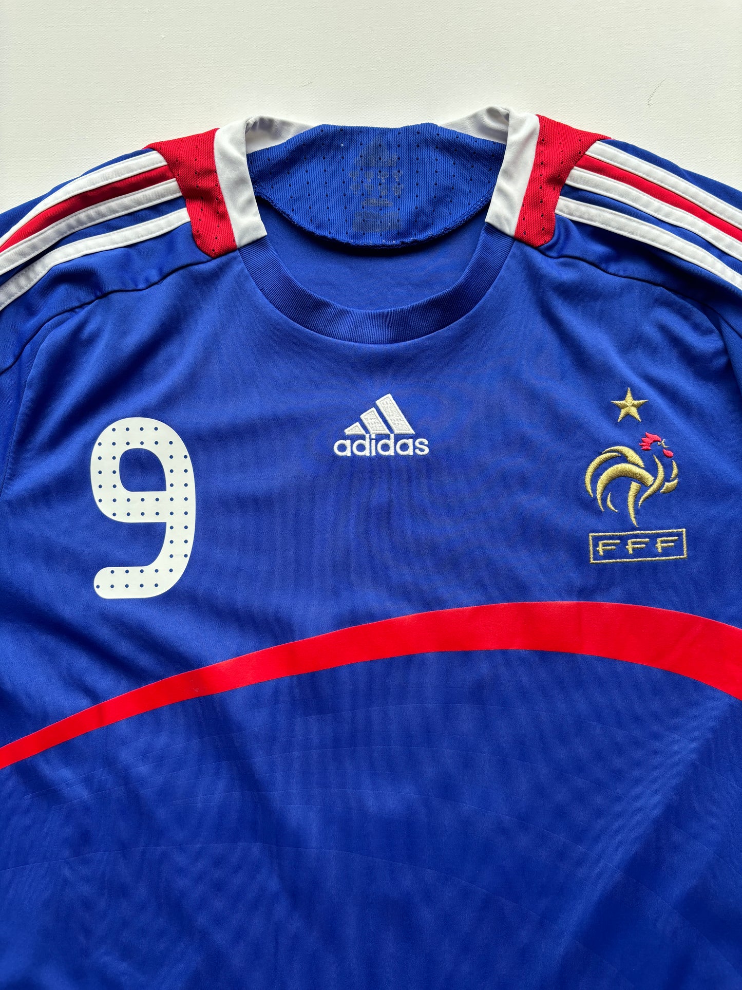 France Home Shirt 2007/08 (L) Benzema 9