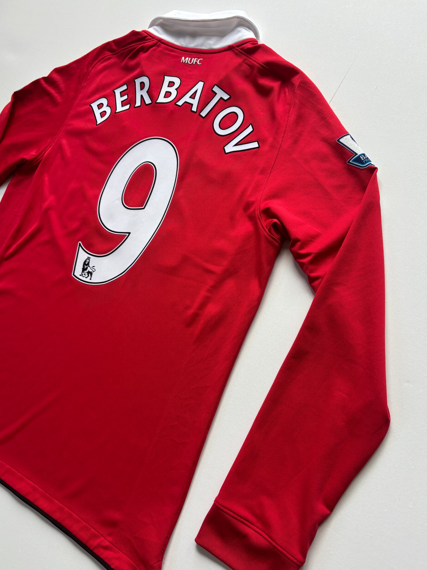 Manchester United Home Shirt LS 2010/11 (M) Berbatov 9