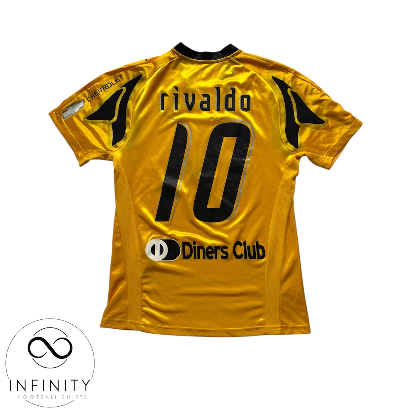 AEK Athens Home Shirt 2007/08 (M) Rivaldo 10
