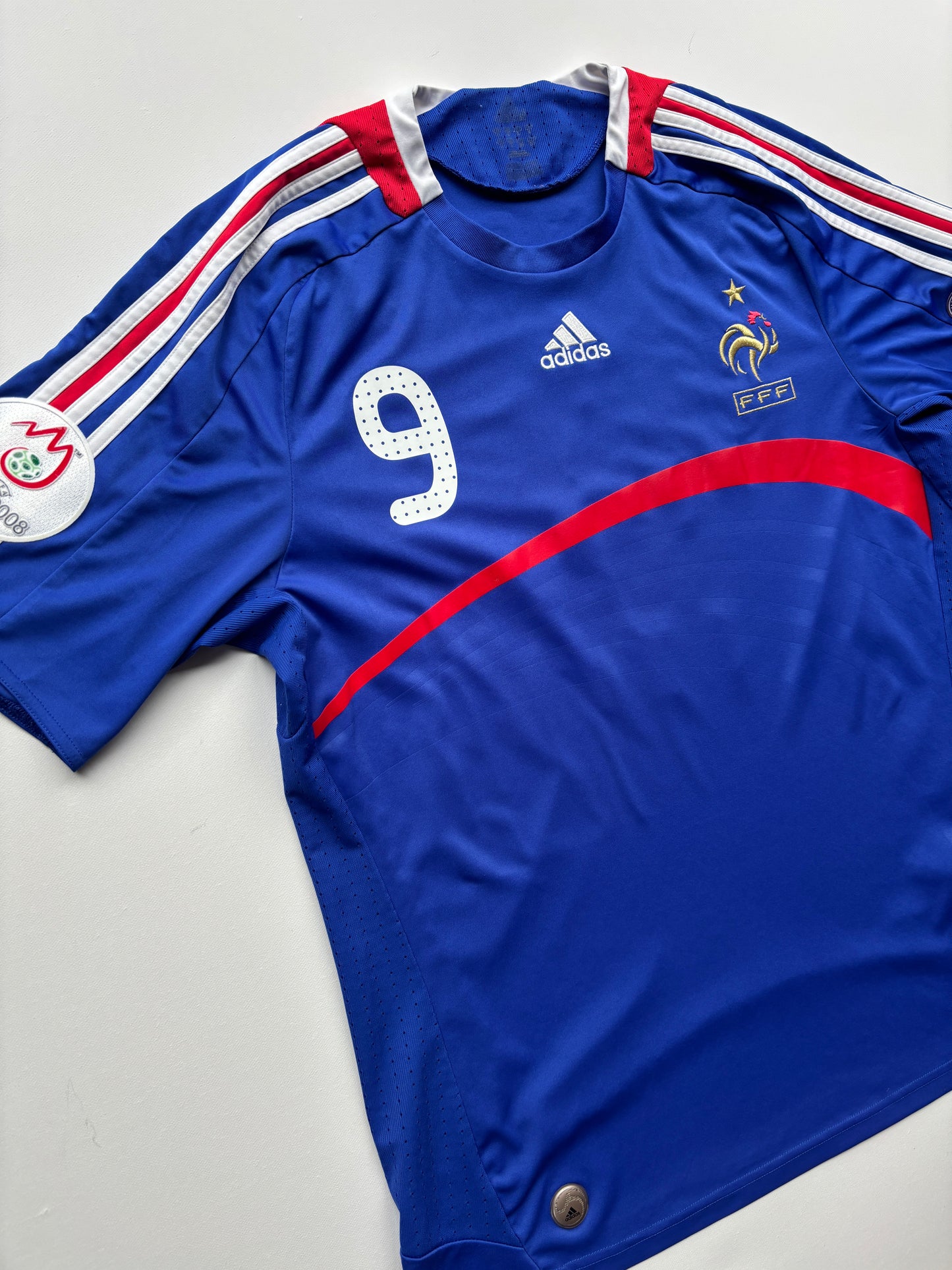 France Home Shirt 2007/08 (L) Benzema 9