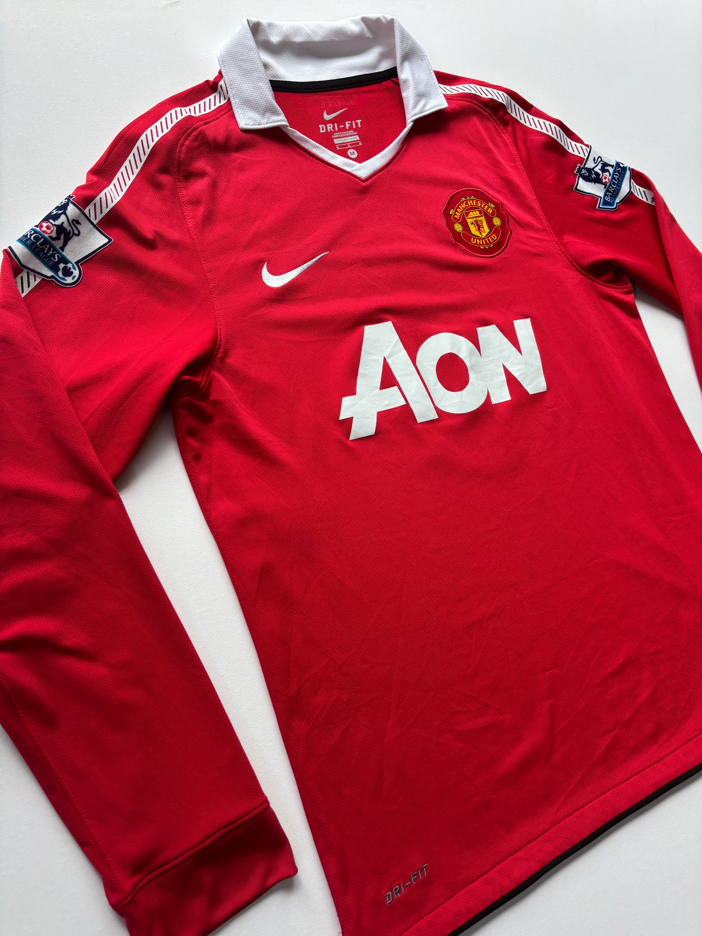 Manchester United Home Shirt LS 2010/11 (M) Berbatov 9